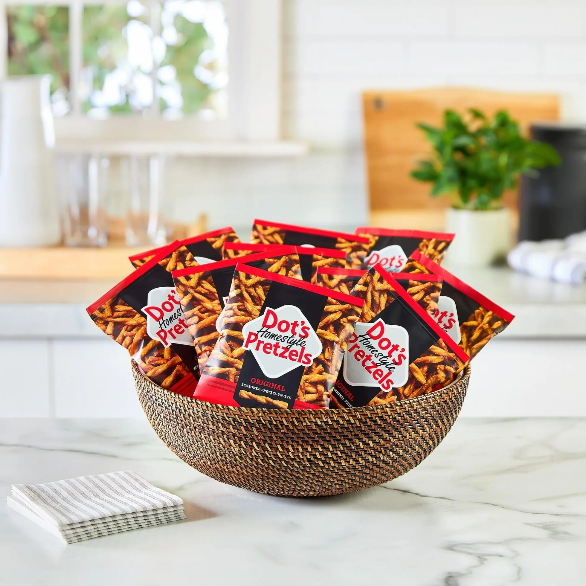Dot's Pretzels Pretzel Twists originales sazonados 1 oz bolsa (10 unidades)