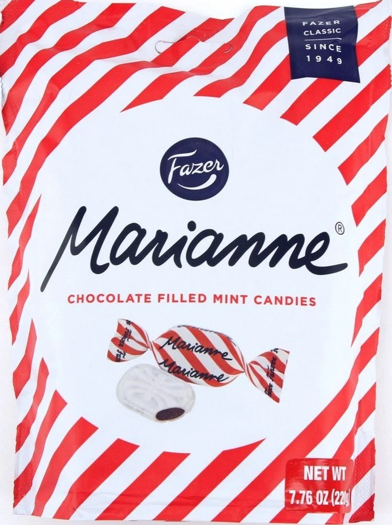 Fazer Marianne - De Chocolate Lleno De Caramelos De Menta (220g) (Paquete de 2)