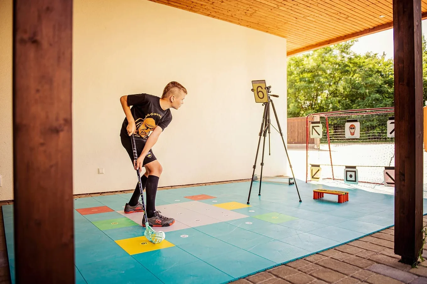 Azulejos de Hockey sobre césped Profesional Zona de Habilidades 360