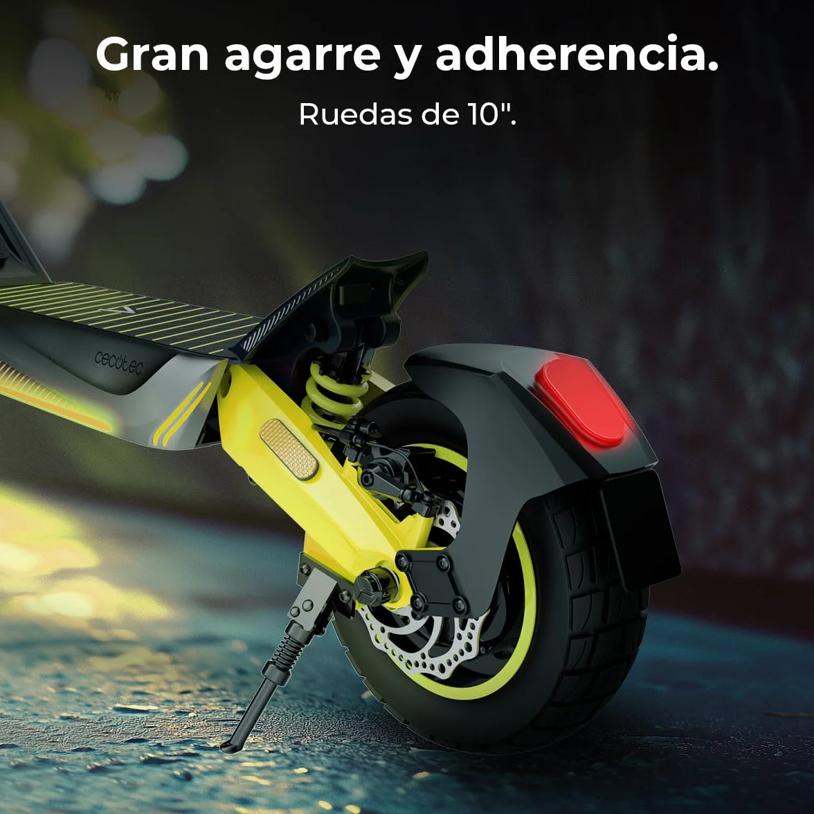 Cecotec Bongo Serie V Patinete Eléctrico Homologado 2200W 70km 10" Doble Suspensión Frenos Disco e-ABS App