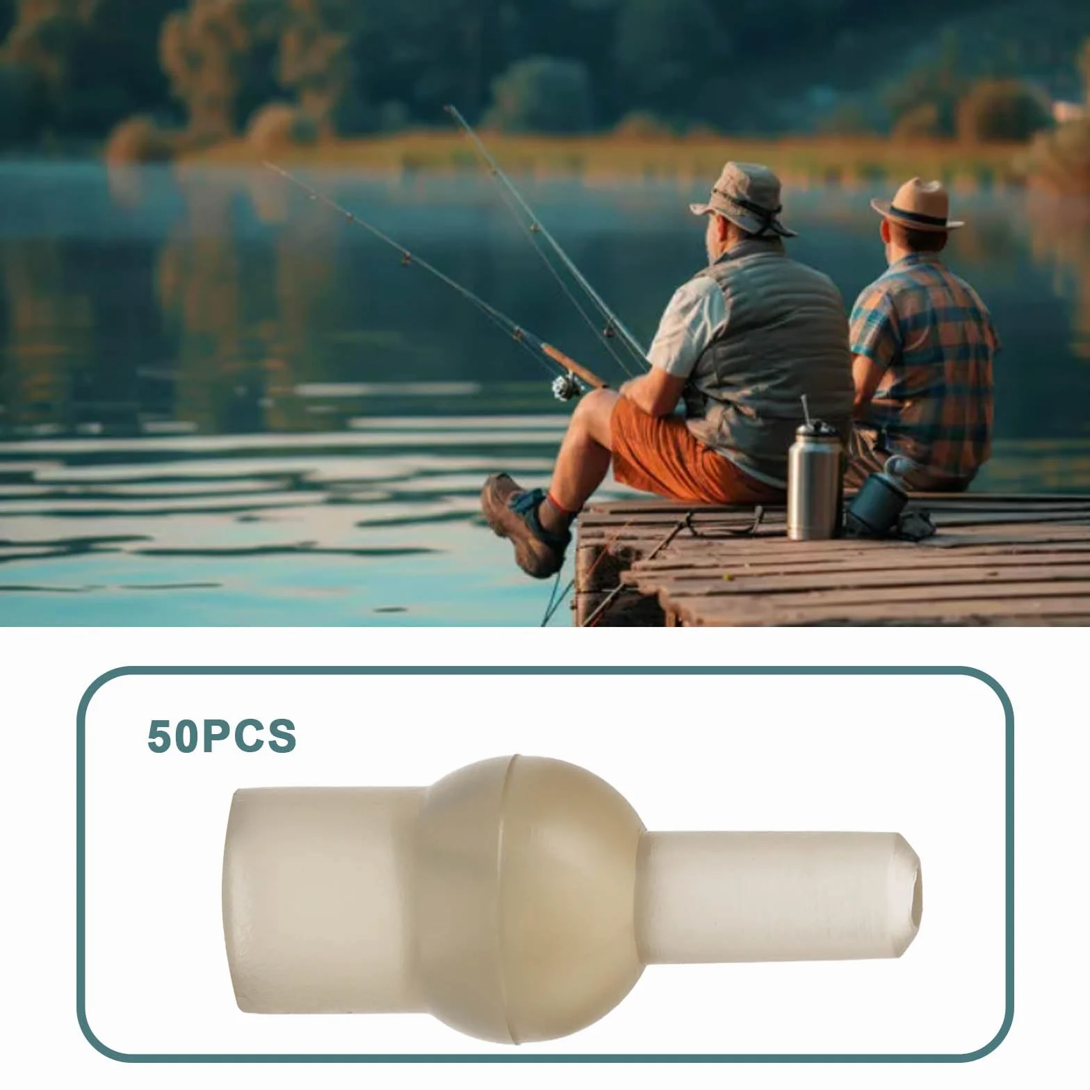 Goma Cuentas de Tope de Tulipán 16 mm para Pesca de Carpas Compatibles con Aparejos