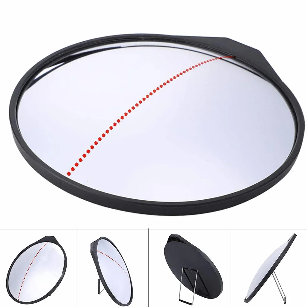 VGEBY Espejo de práctica de Golf 360 Grados Gran Angular Ayuda de Entrenamiento Acero Inoxidable Columpio Completo Poniendo Espejo Convexo