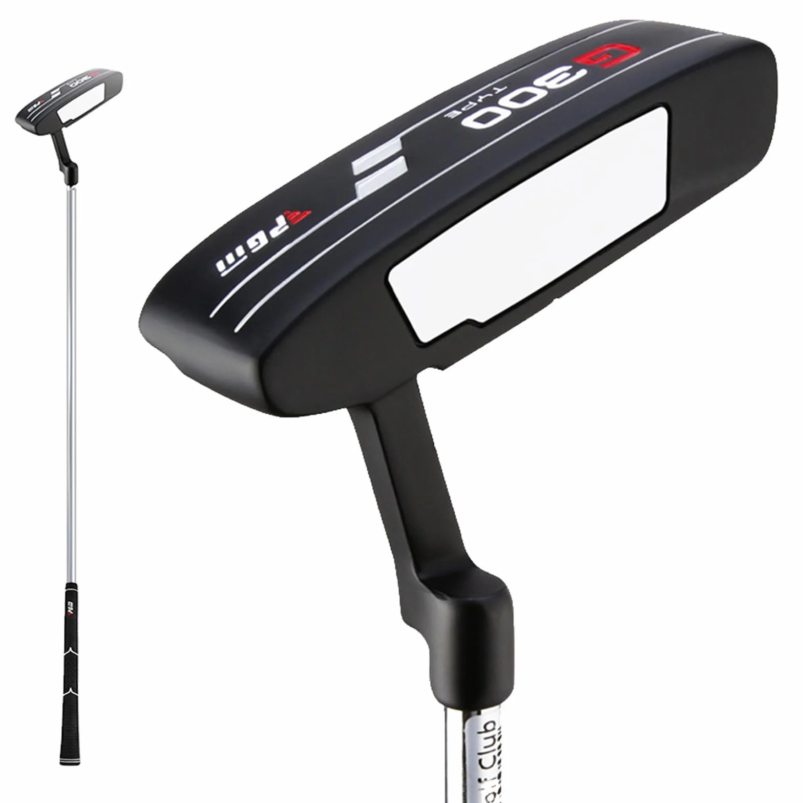 PGM Putter de Golf TUG025-216 - Putter de Acero Inoxidable con Grip PU Antideslizante