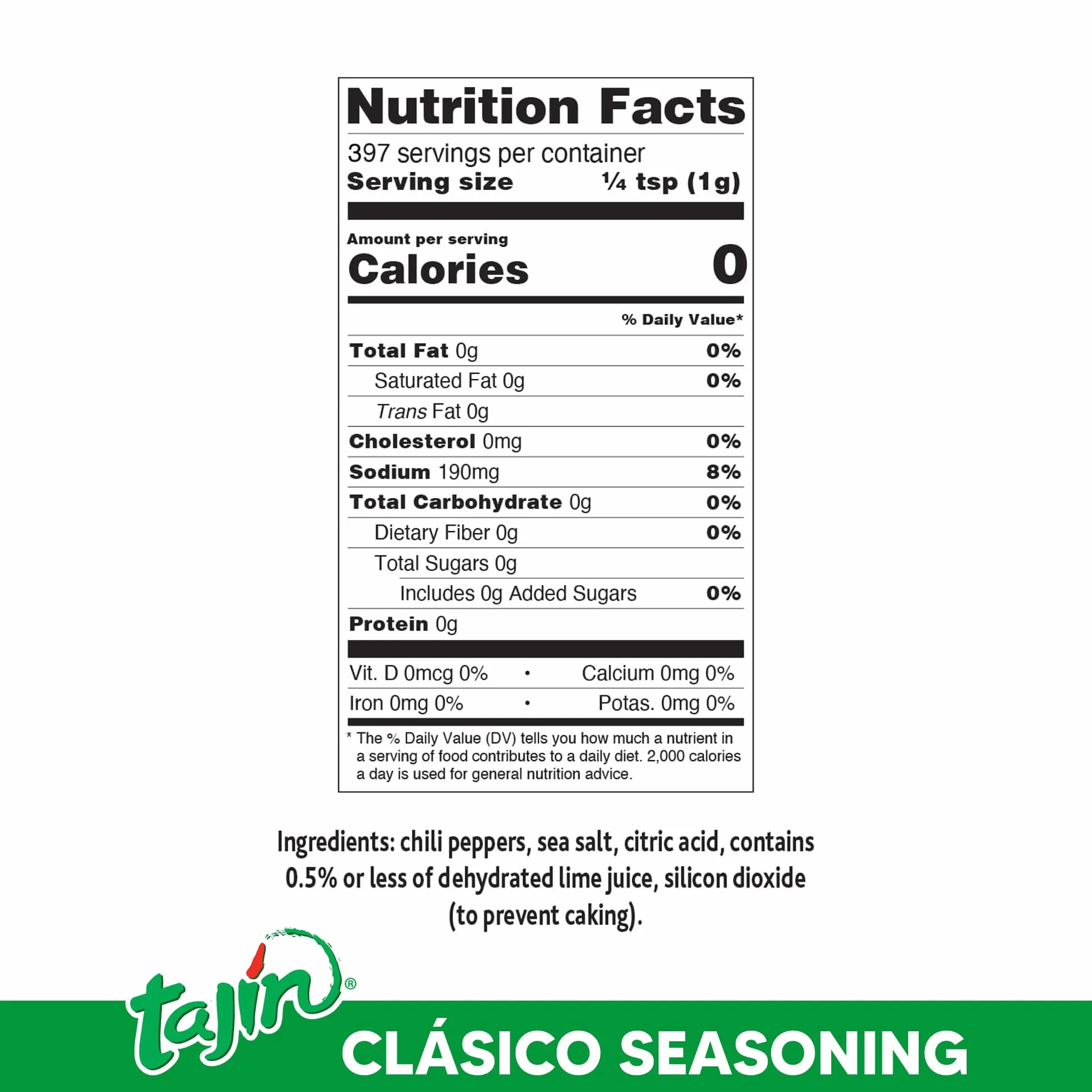 Tajin Fruit and Snack Seasoning, 14oz