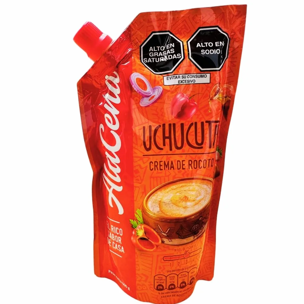 Alacena Crema de Rocoto Uchucuta, Salsa Picante, 400 g