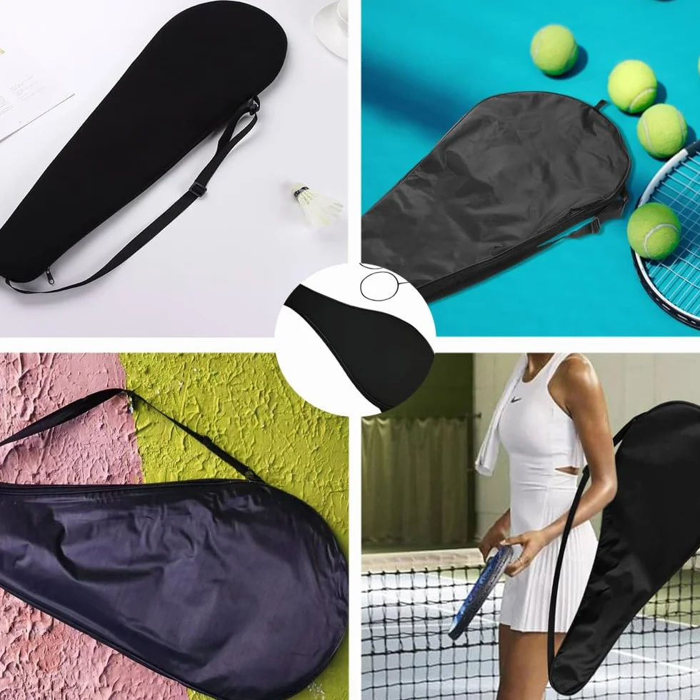 Bolsa de bádminton impermeable protectora para raquetas de tenis
