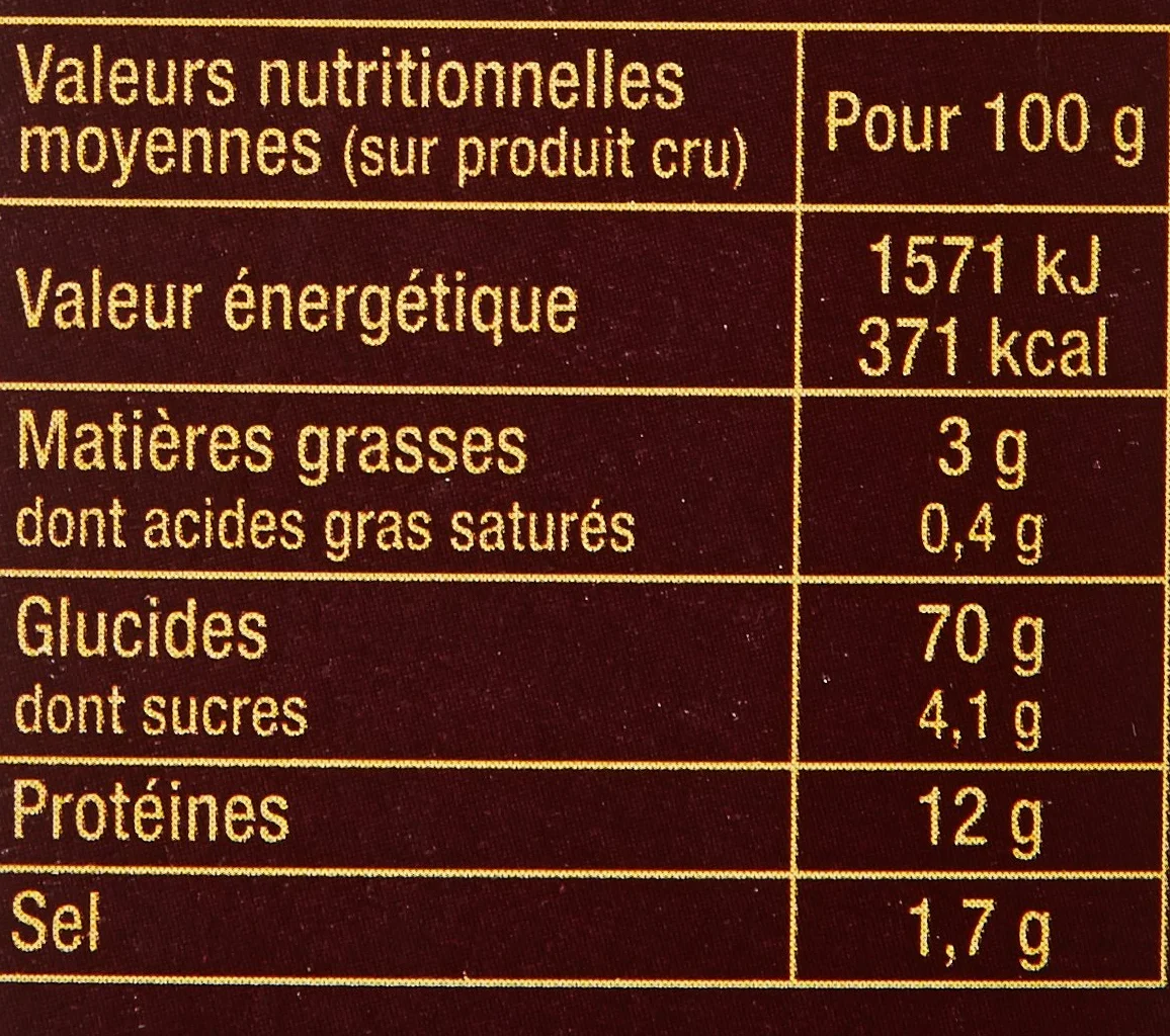 Tipiak Graine de Couscous Parfumé aux Épices du Monde 500 g