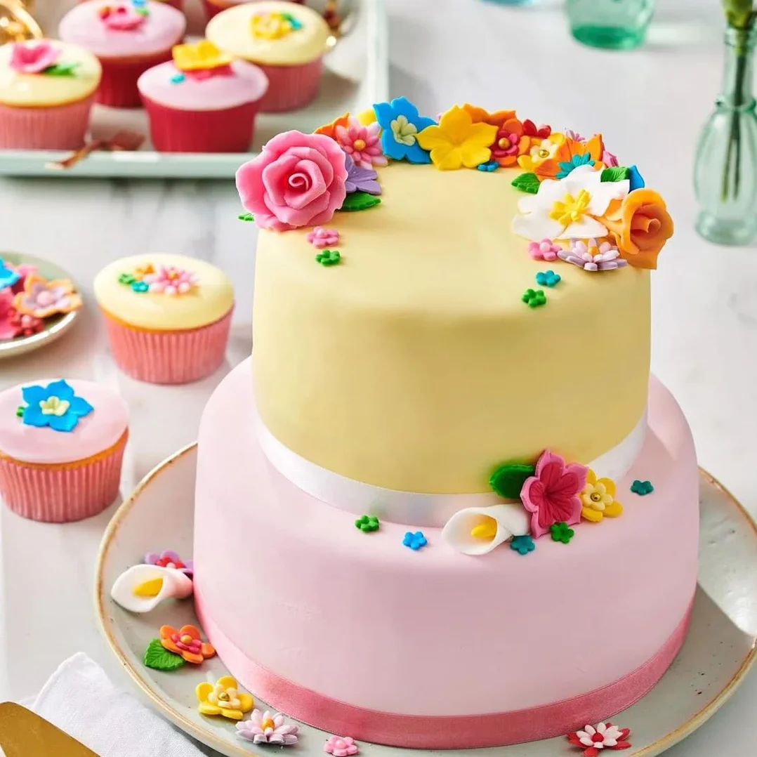 FunCakes Pasta De Azúcar Verde Primavera