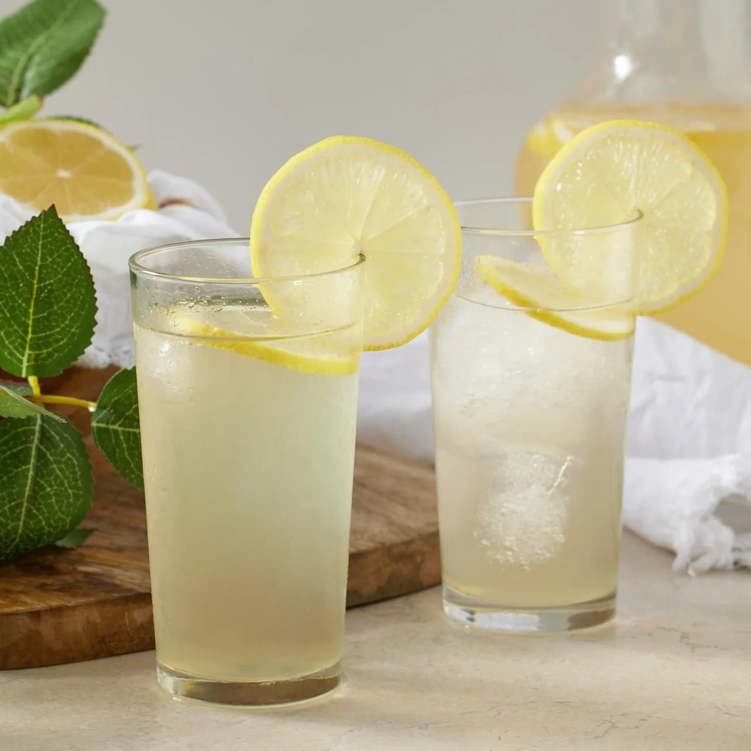 Prozis H2O 12 x 9 gr - Preparado instantáneo soluble para beber sin azúcares, muti sabores a elección (limonada fresca)