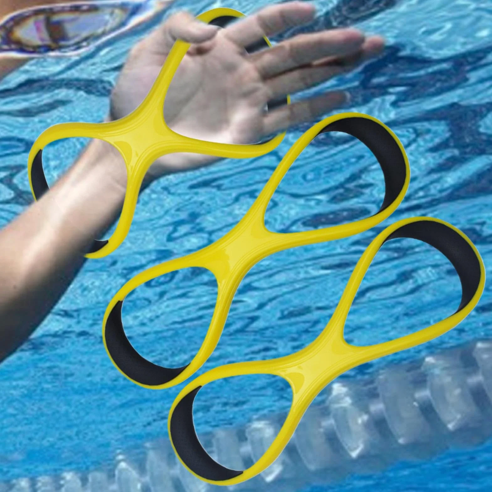 Guante de malla de natación correctiva de codo alto para entrenamiento de estilo libre