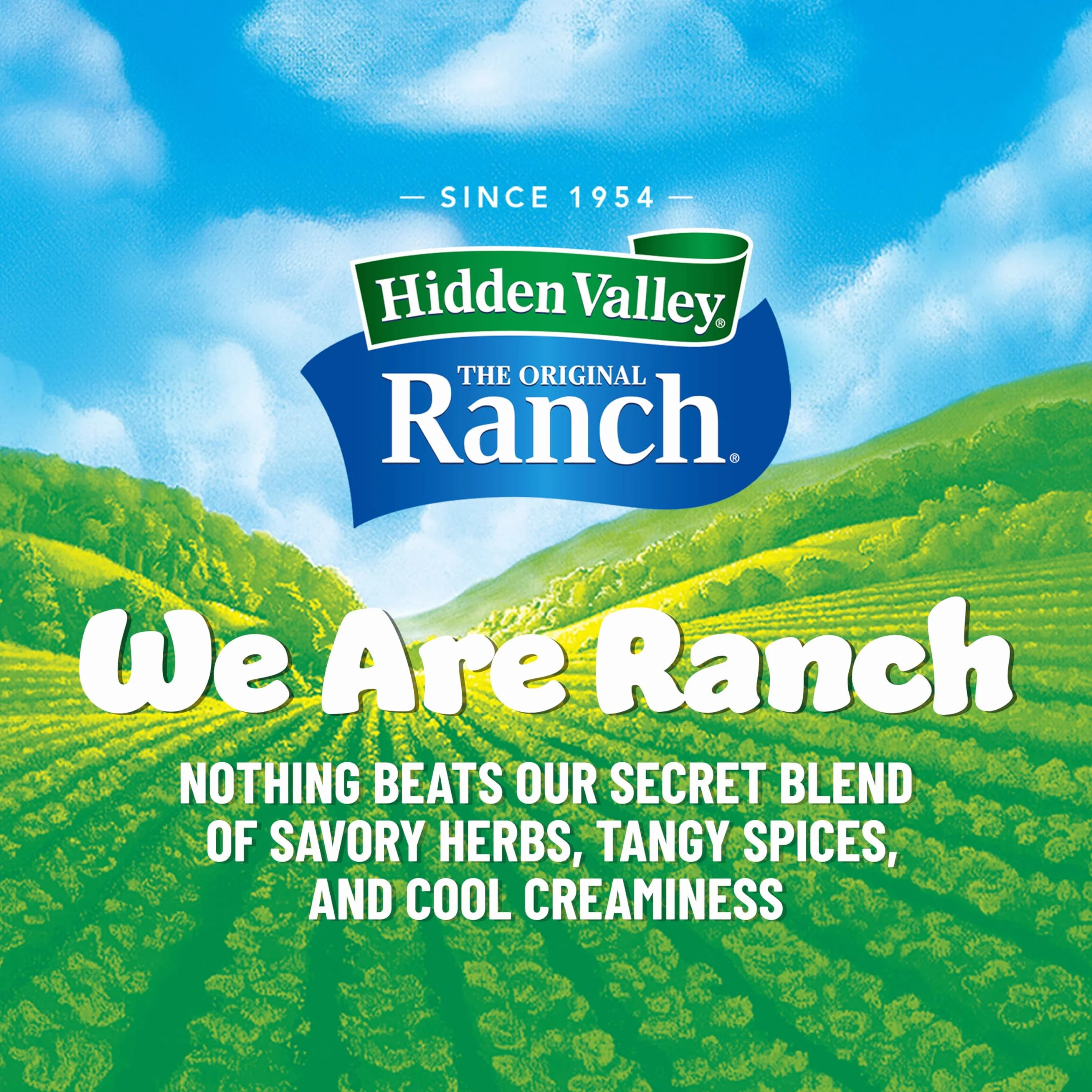 Salsa de ensalada Hidden Valley Ranch Buttermilk (473ml) Importación US!