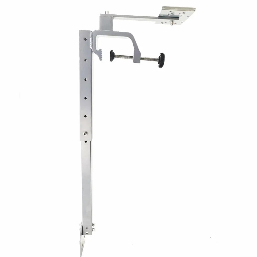 Soporte de acero inoxidable y aluminio para buscador de peces ajustable