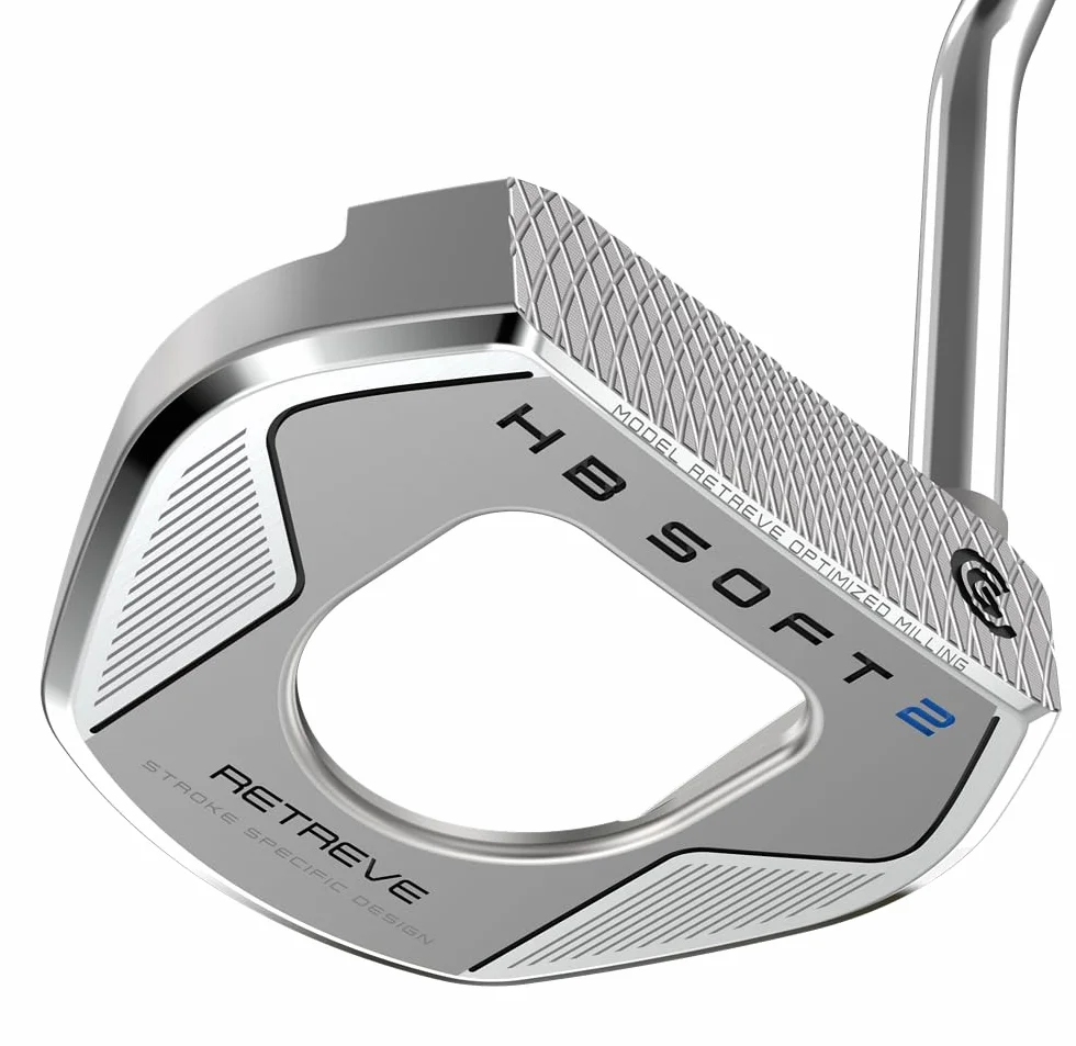 Cleveland Golf HB Soft 2 Retreve Club de Golf, Hombres, Plata