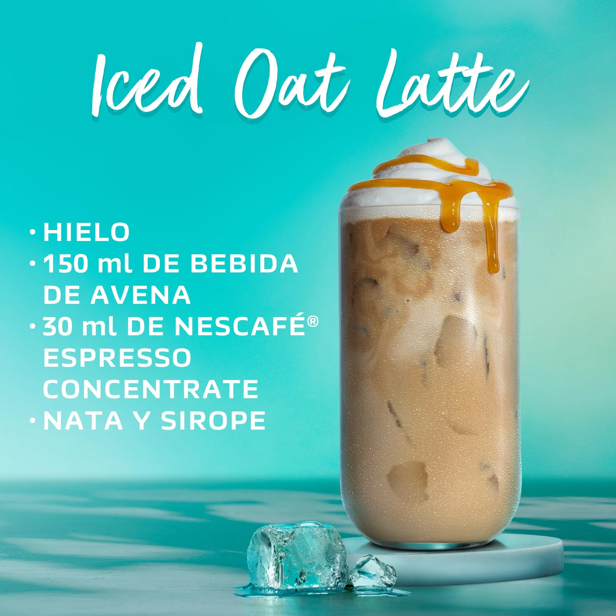 NESCAFÉ Espresso Concentrate Vainilla, con café Arábica y sabor vainilla, Concentrado de café líquido para iced coffee y lattes, Botella 500 ml