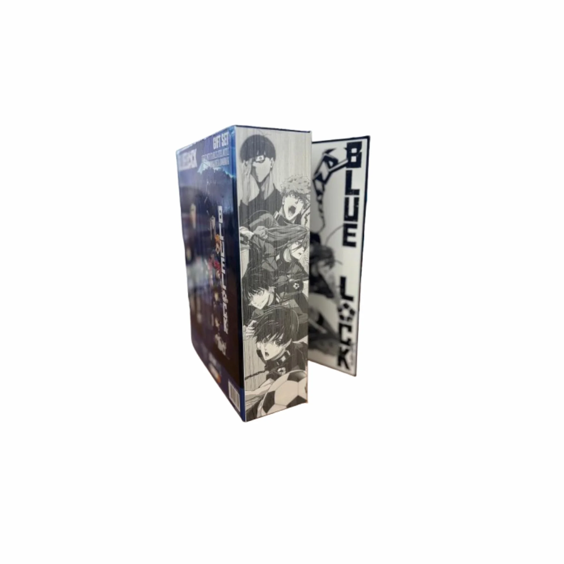 Homadict Pack de botella isotérmica Blue Lock + protección manga Caja decorativa estilo manga Licencia oficial