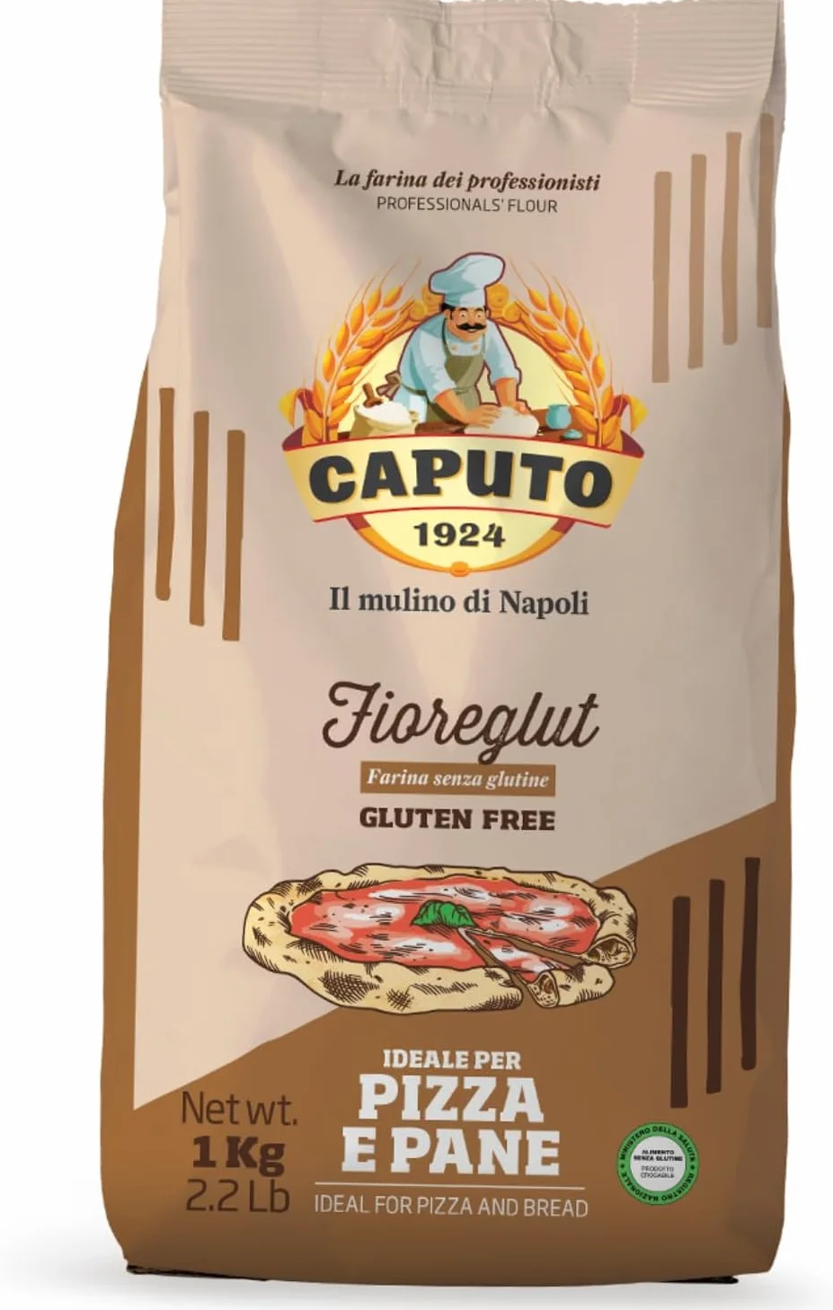 Caputo Fioreglut harina - 5 Kg - Sin Gluten