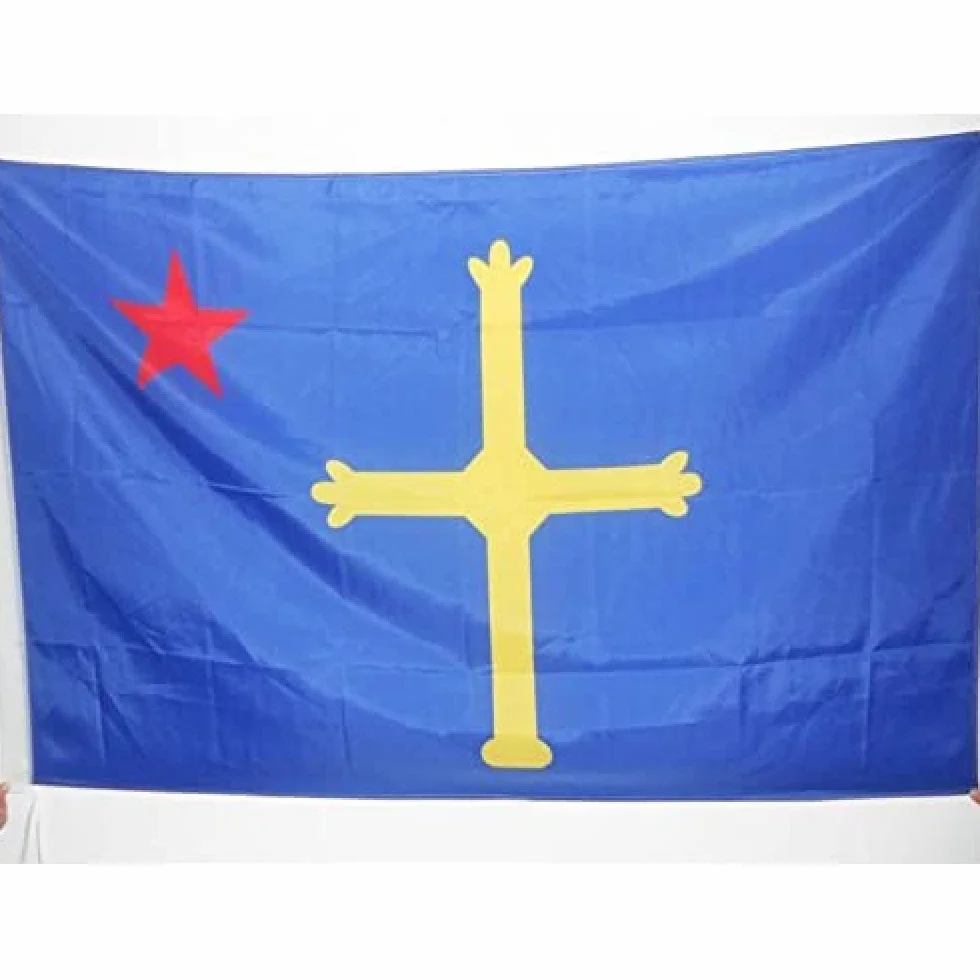 AZ FLAG Bandera de Asturias ASTURINA 90x60cm Nacionalista Independentista