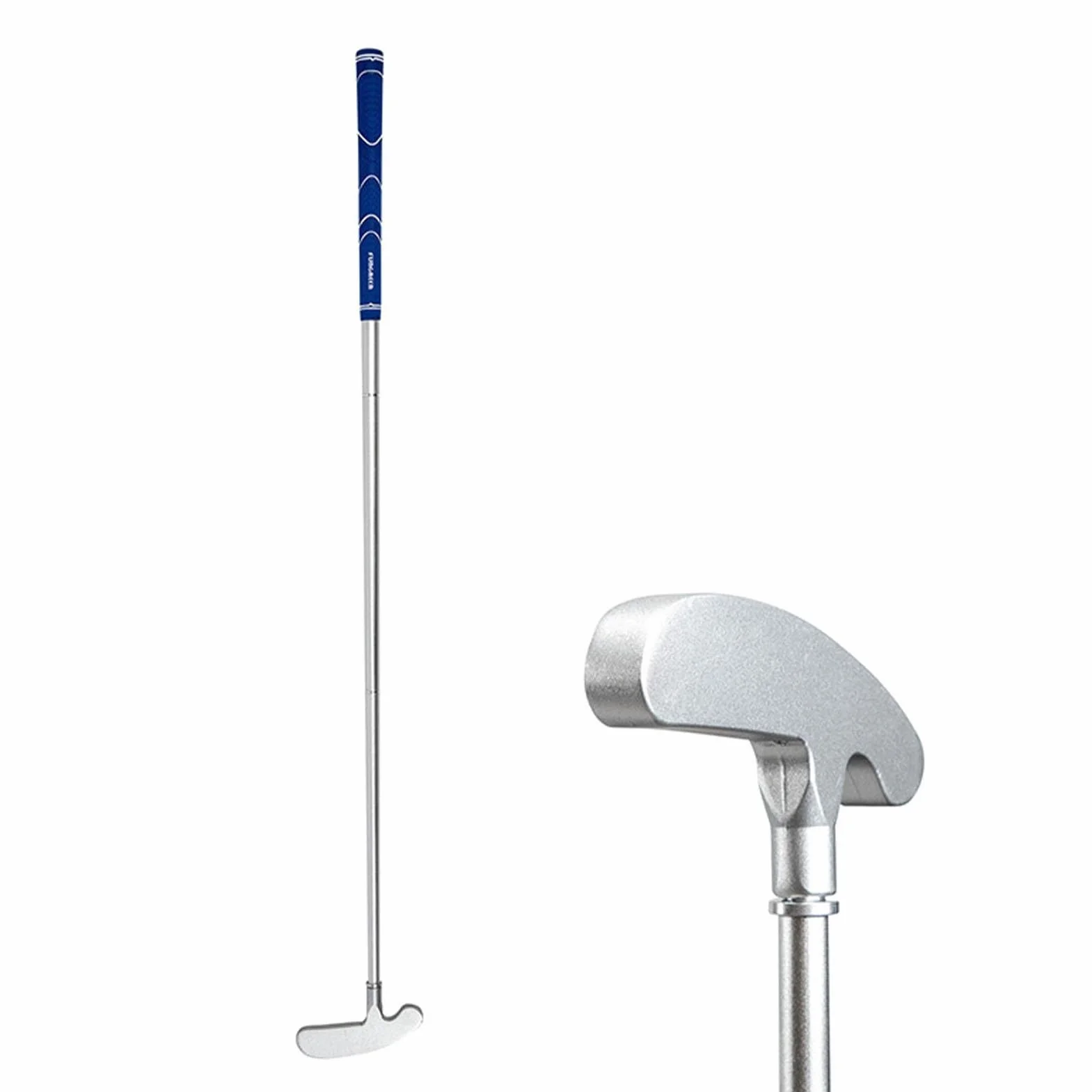 Putter de golf ajustable desmontable doble cara diestros zurdos aleación plegable