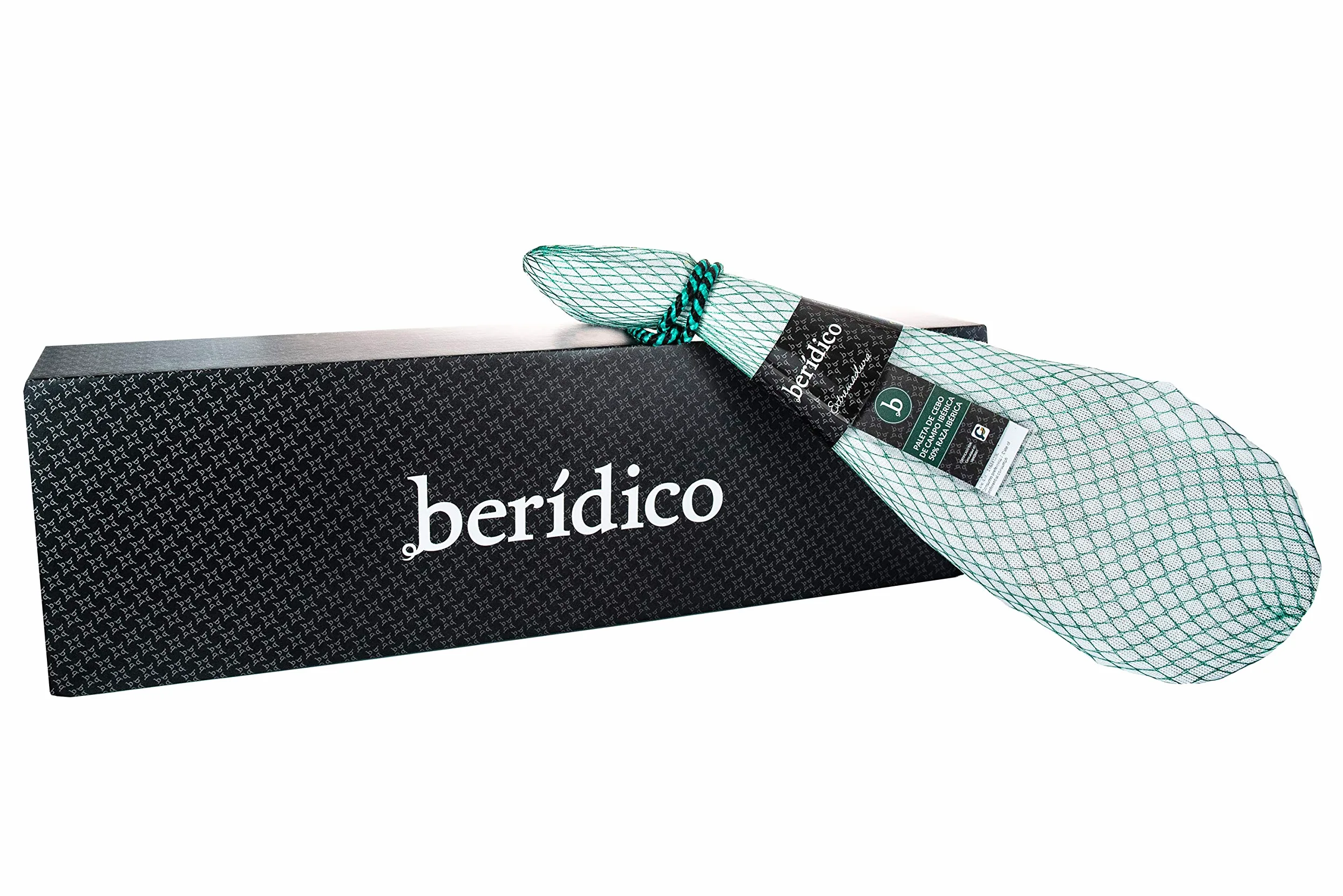 Paleta de Cebo de Campo Ibérica. 50% Raza Ibérica. "Etiqueta Verde". Pieza de 5 Kg aprox. Elaborada Artesanalmente. BERÍDICO. Paleta Iberica. Extremadura.