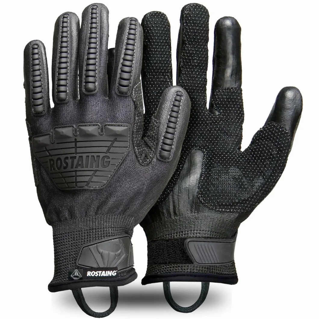 ROSTAING Guantes tácticos OPSB+ Par de intervención reforzados anticorte compatibles táctiles Airsoft Paintball Caza