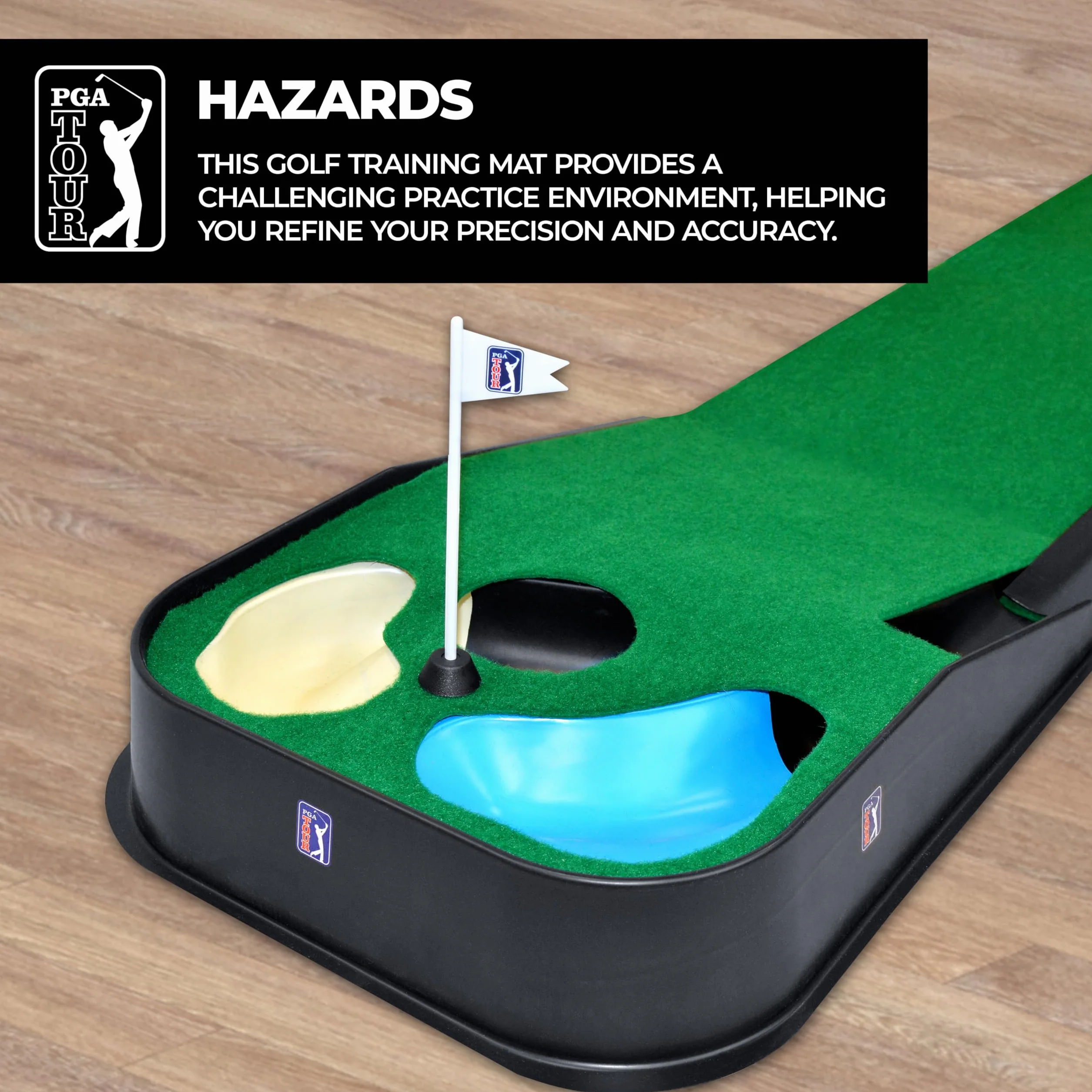 PGA Tour Alfombrilla de Golf para Interiores y Exteriores