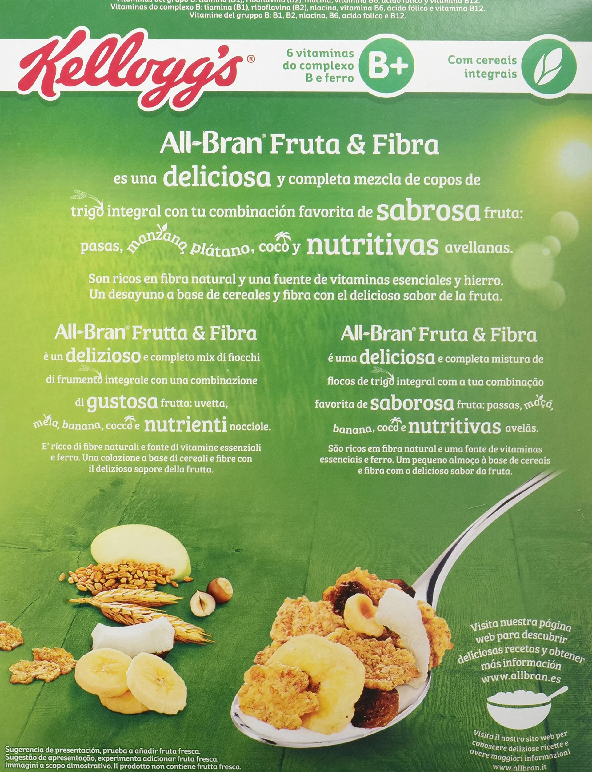 Kellogg's All-Bran Fruta y Fibra 500g