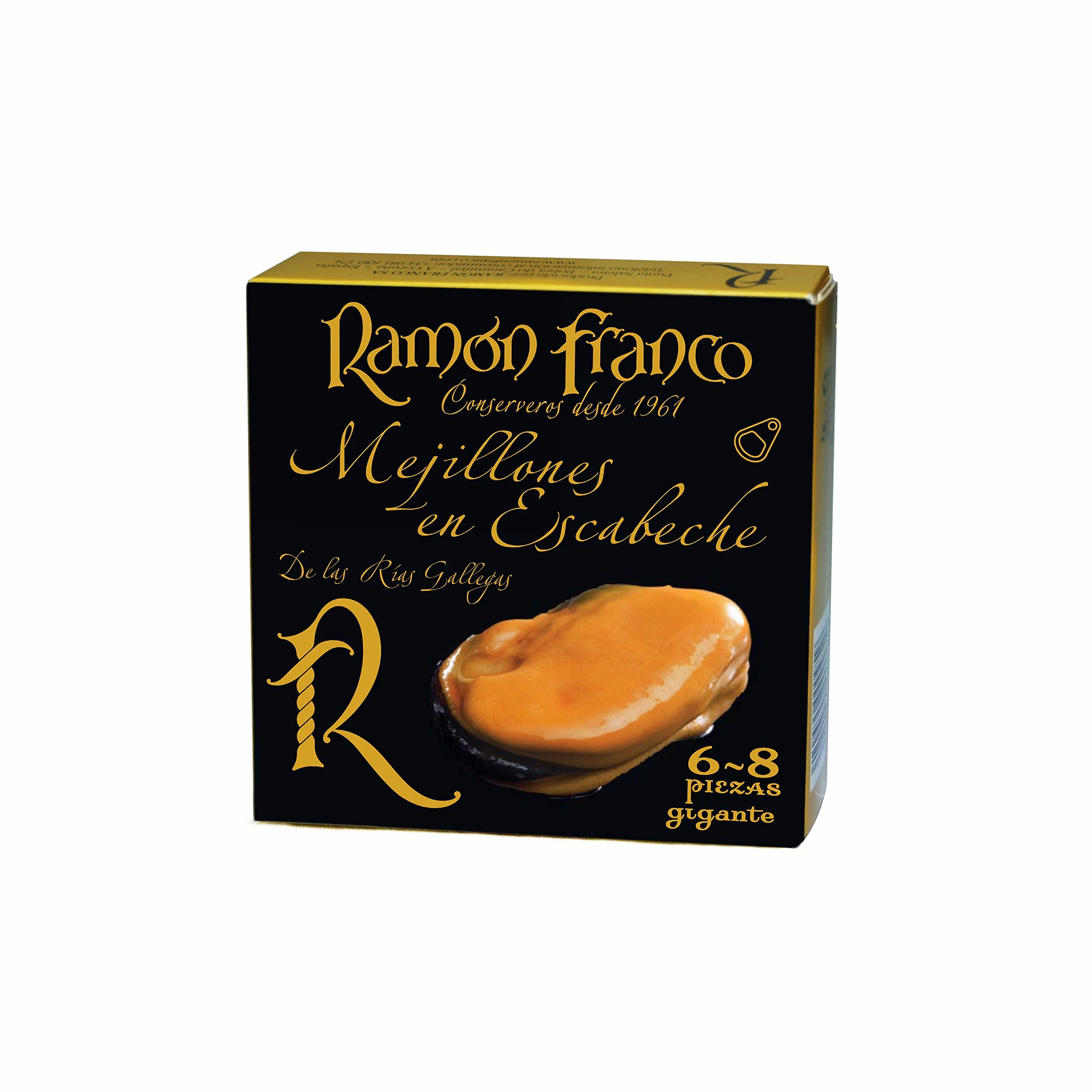 Ramón Franco - Mejillones de la Rias Gallegas con escabeche suave