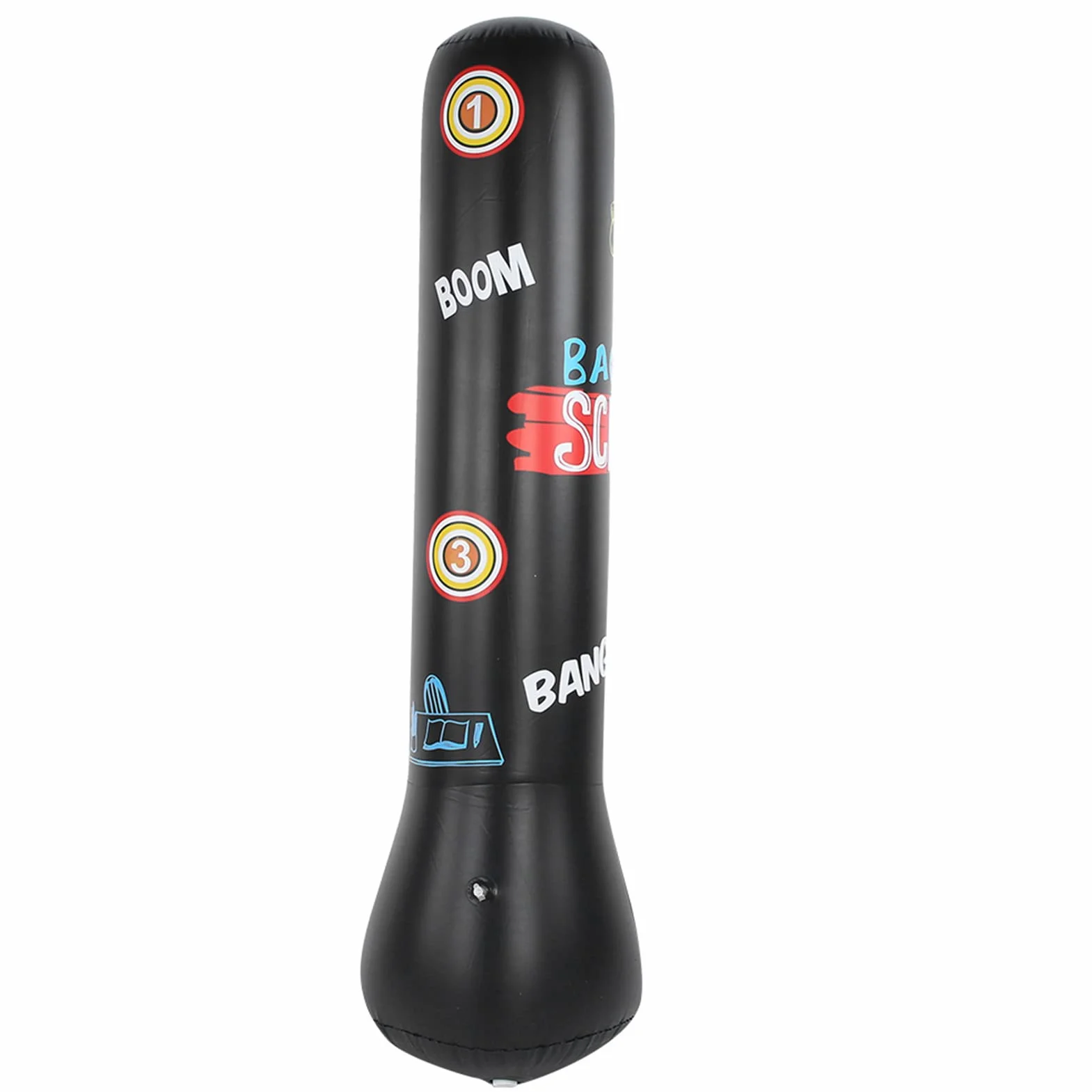 Saco de Boxeo Inflable con Base de Agua, Material PVC Resistente, Equipo de Entrenamiento