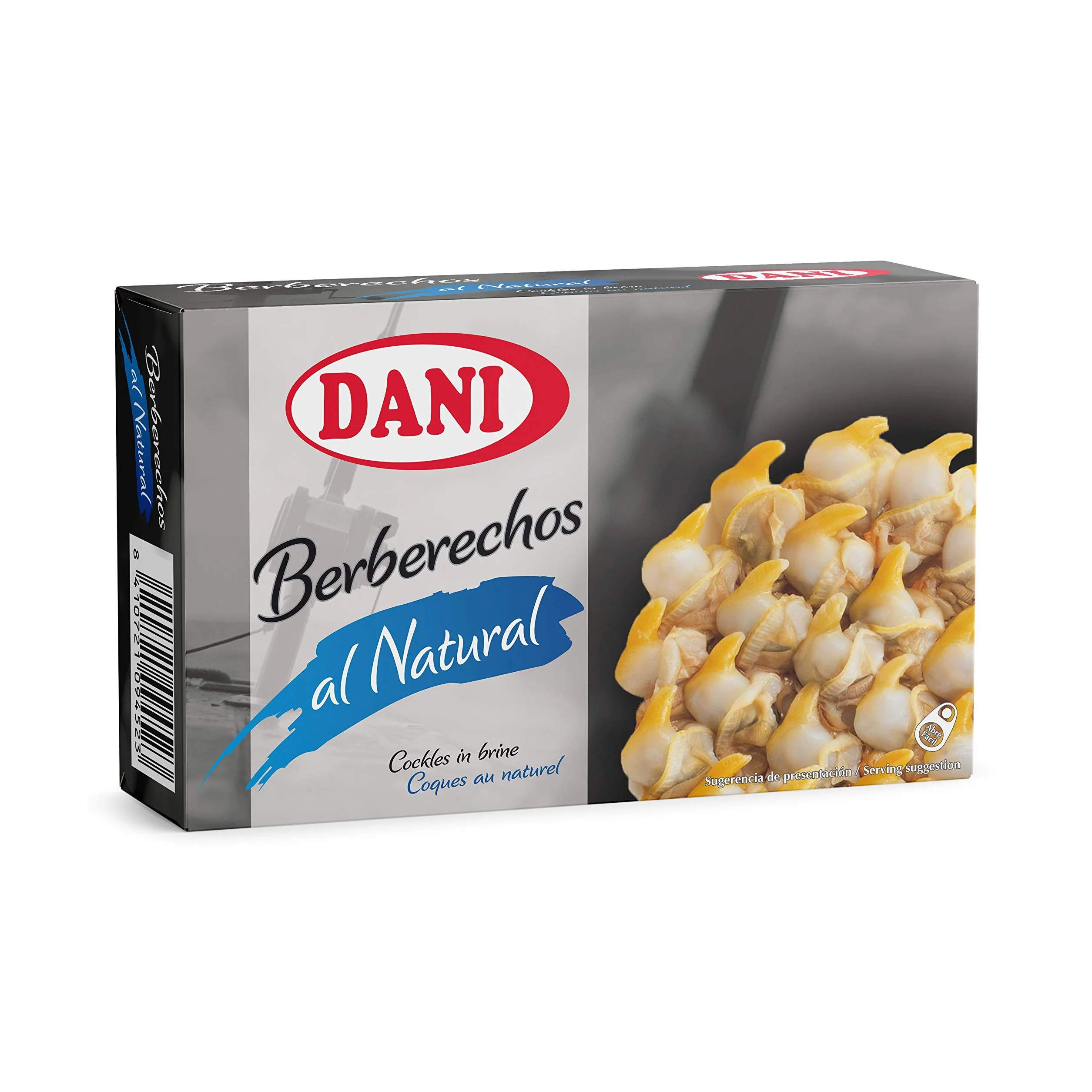Dani - Berberechos al natural - Pequeños - Pack 4 x 111 gr.