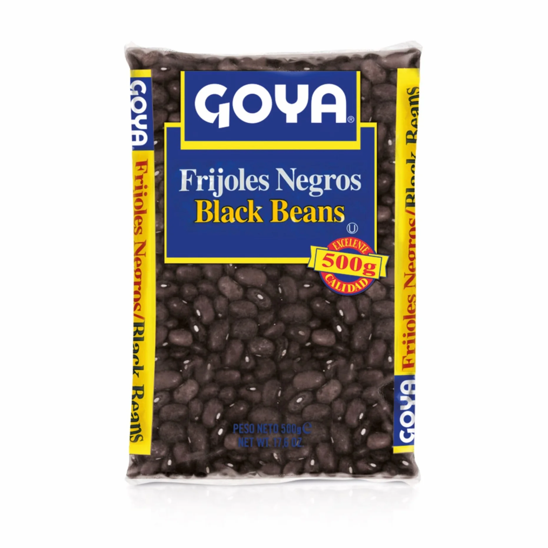 Goya Frijoles Negros 6x500 gr, Listos para Cocinar, Alto en Proteína Vegetal, Cremosos y Tiernos, Ideales para Platos Caribeños
