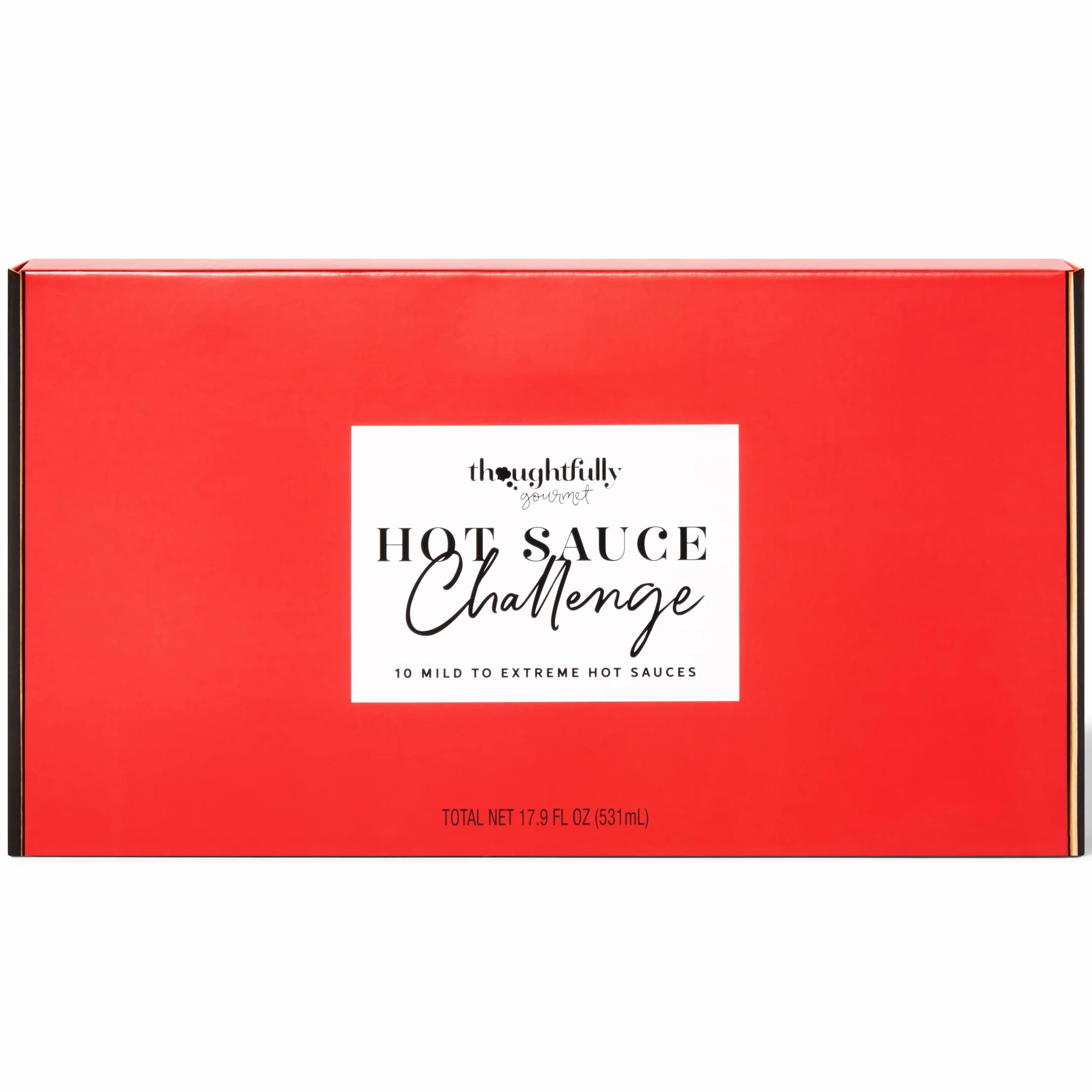 Thoughtfully – Hot Sauce Challenge Set – 10 Salsas Picantes de Suave a Extremadamente Picante – Regalo Original para Hombre, Marido & Padre – Cumpleaños & Día del Padre