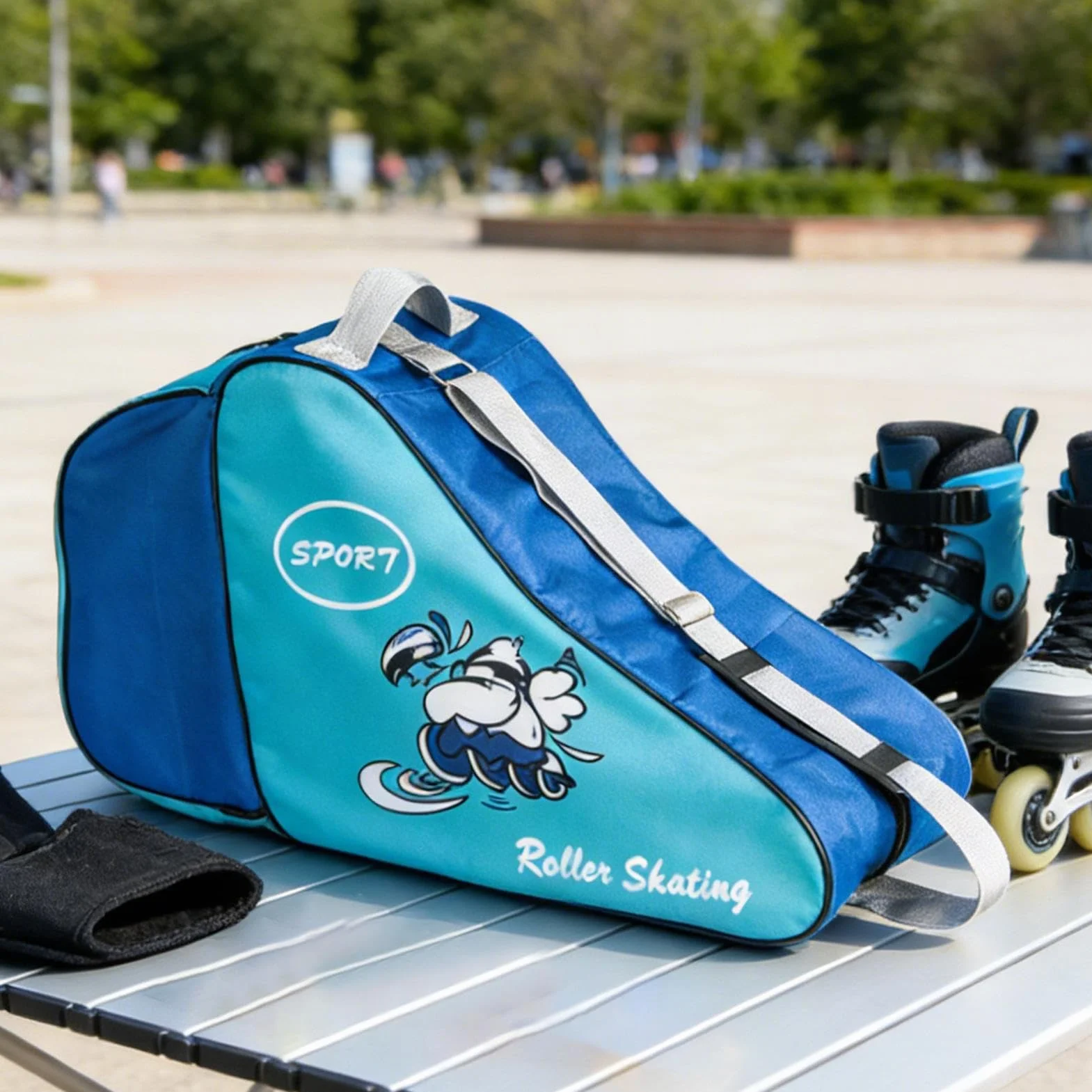 Bolsas De Hombro para Patinaje sobre Hielo, Transpirables, Portátiles Y Espaciosas