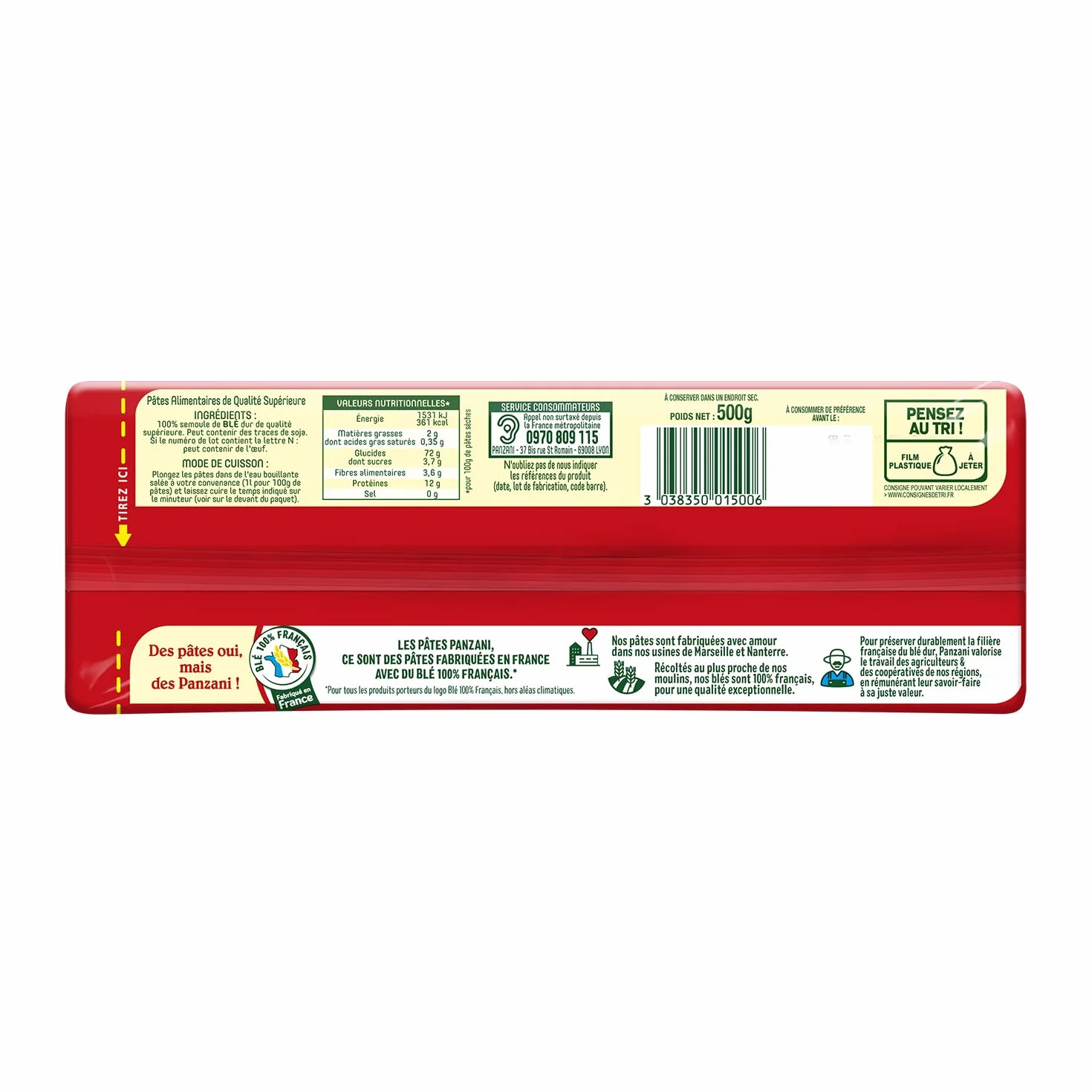 Panzani Ptes Espagueti Panzani500 G