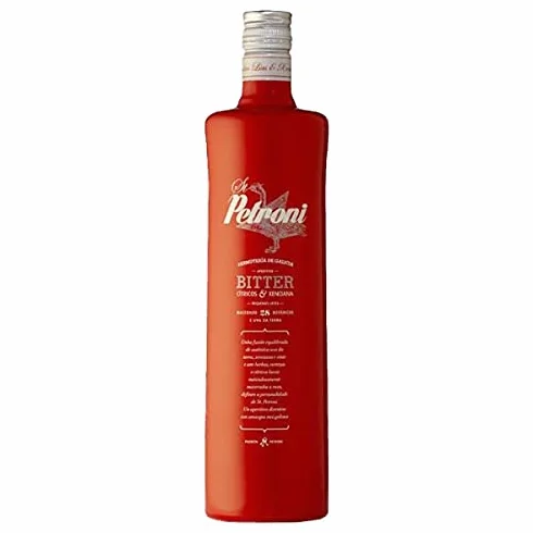 ST. PETRONI BITTER CAJA DE 6 BOTELLAS DE 1 LITRO