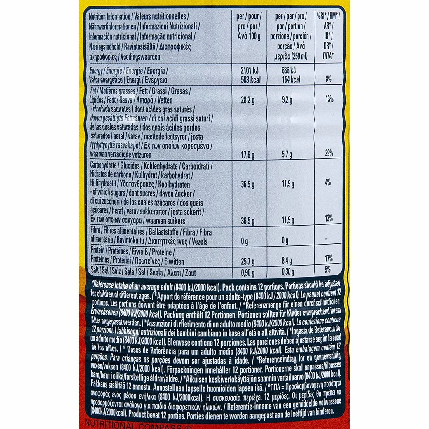 Nestlé Nido Instant Full Cream Leche en polvo, 2 x 400 g