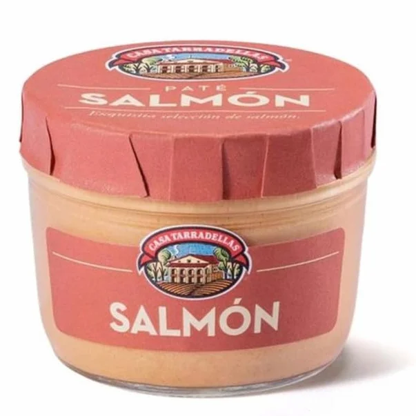 (PACK 6 und: DE 125 gr.) PATES CASA TARRADELLAS VARIOS SABORES (SALMON)