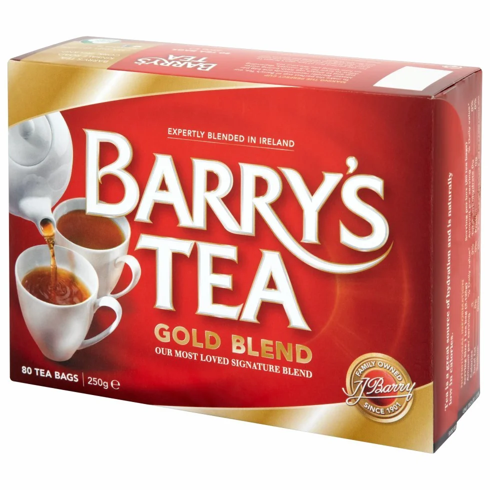 Barry's Tea Gold Blend 80 Tea Bags Pack of 4
