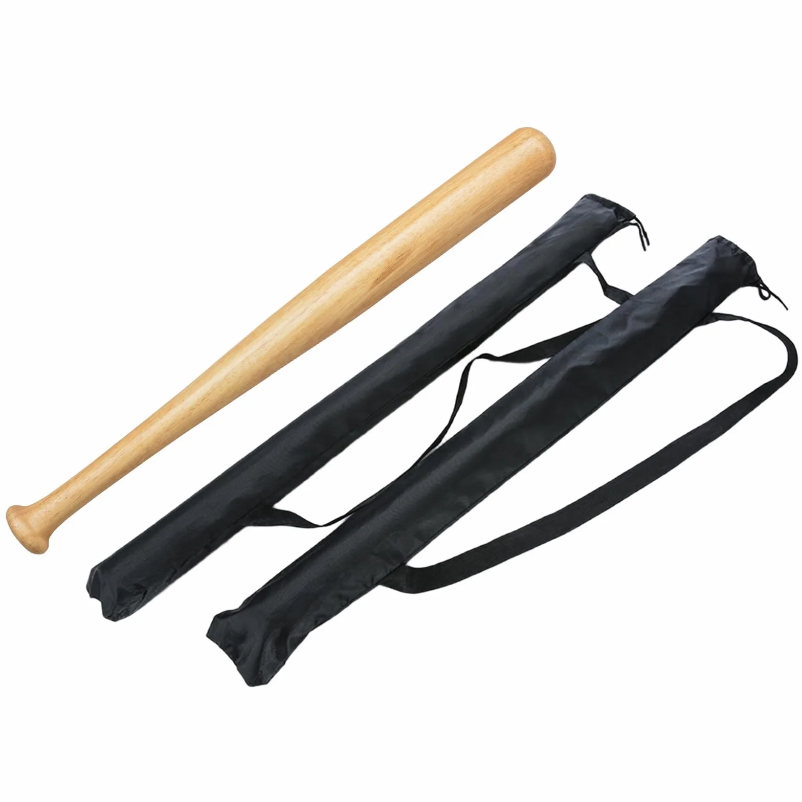 Funda protectora para bate de béisbol con correa para el hombro, almacenamiento profesional y cierre de cordón
