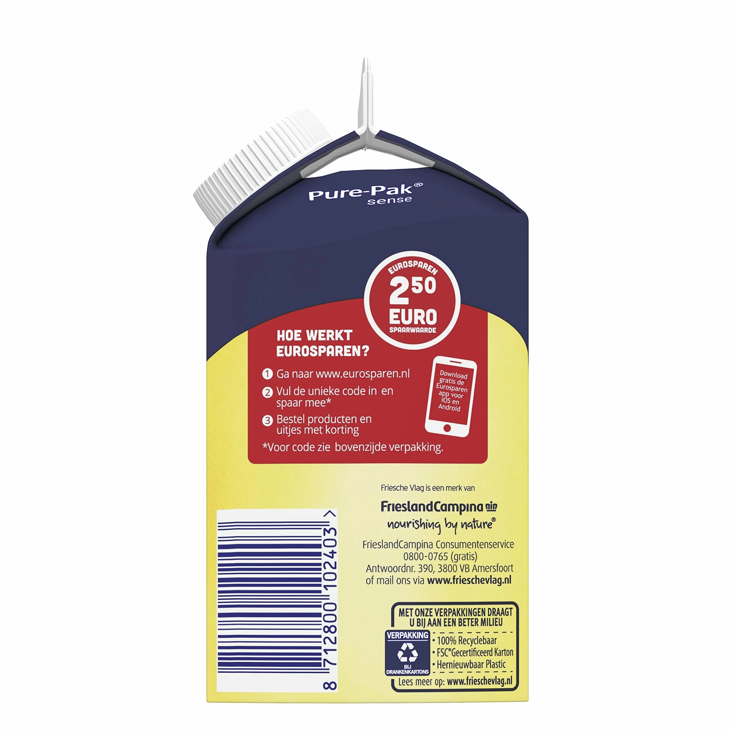 Friesche Vlag Café Halvamel 18 x 455 ML