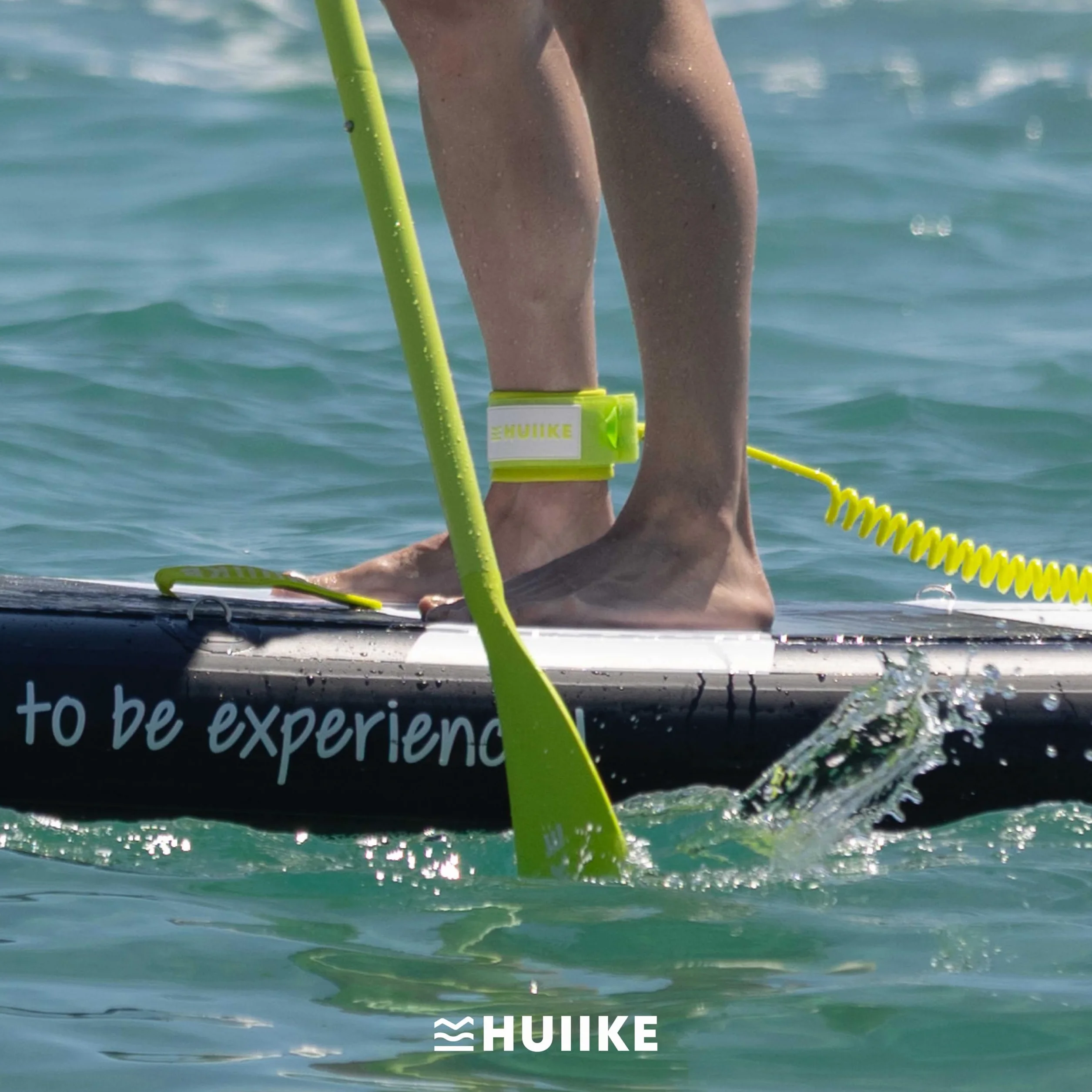 HUIIKE Leash Paddle Surf Ajustable en Espiral Giro 360º Accesorios SUP Correa Stand Up Paddle Board