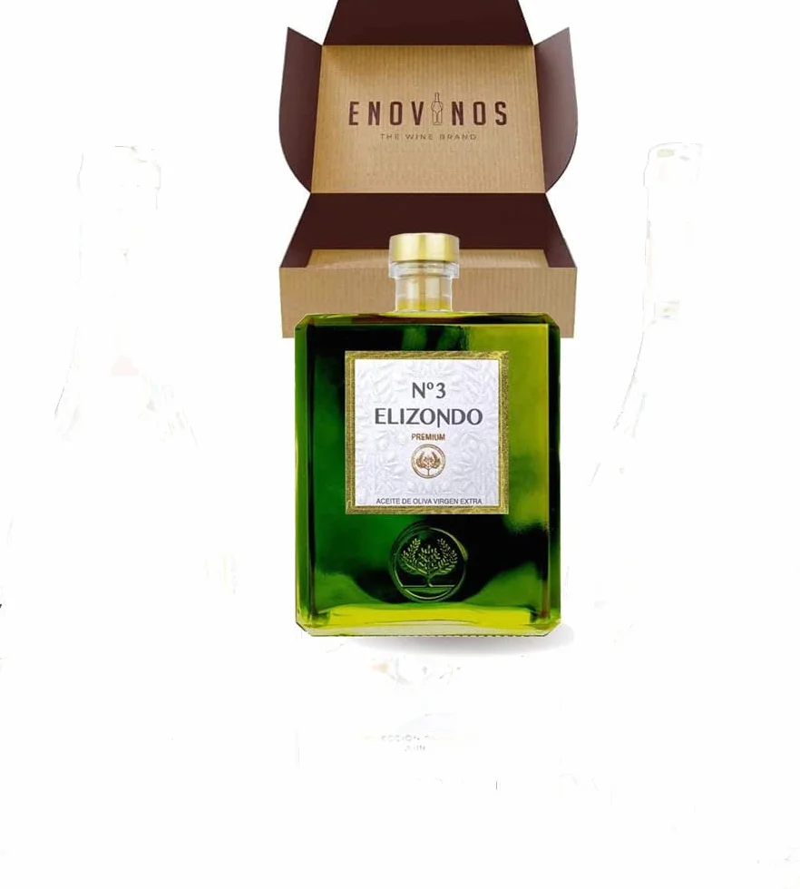 Elizondo Aceite de Oliva Virgen Extra Premium Picual N3 1 Litro Estuche