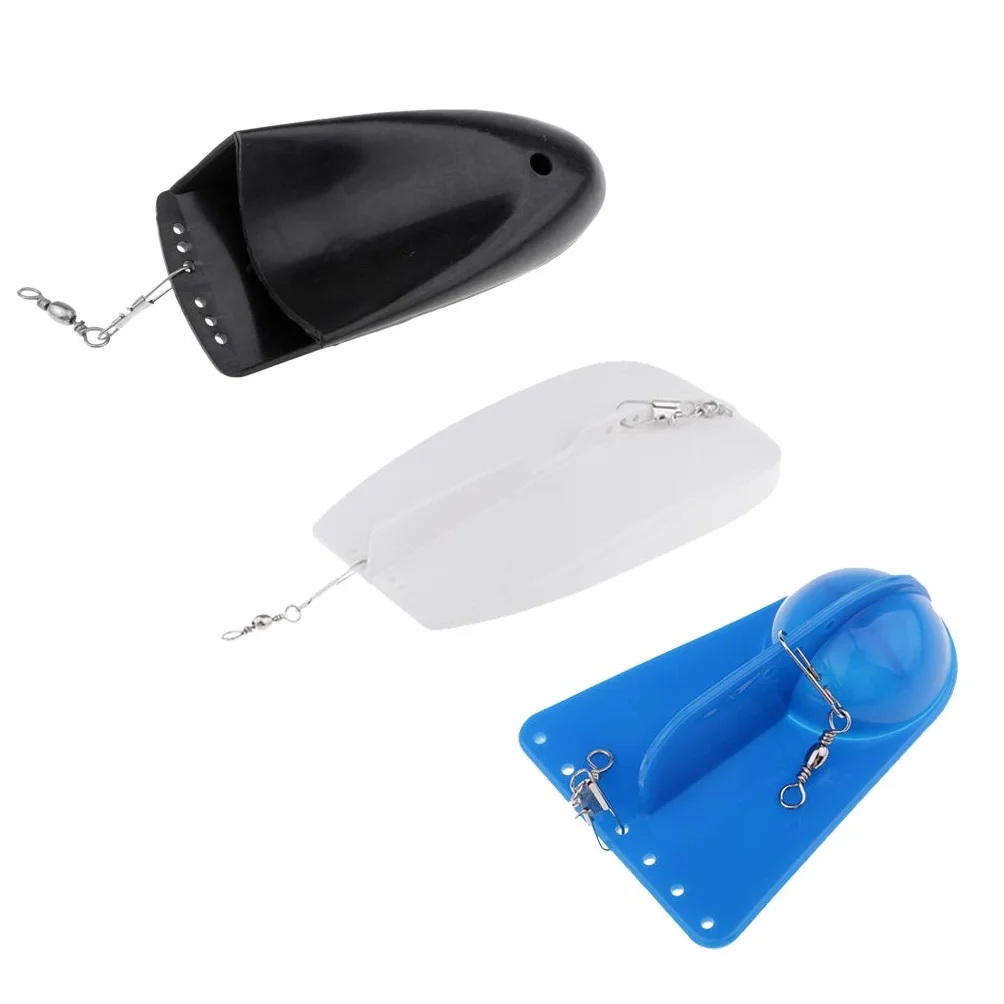 Tablero de Curricán Plástico ABS Peso Ajustable Mar Pesca Trolling Diving Board 3 Color