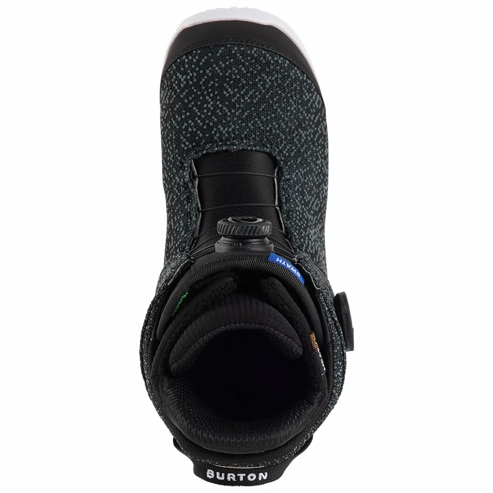 Burton Swath Boa Botas de Snowboard Hombre Negro