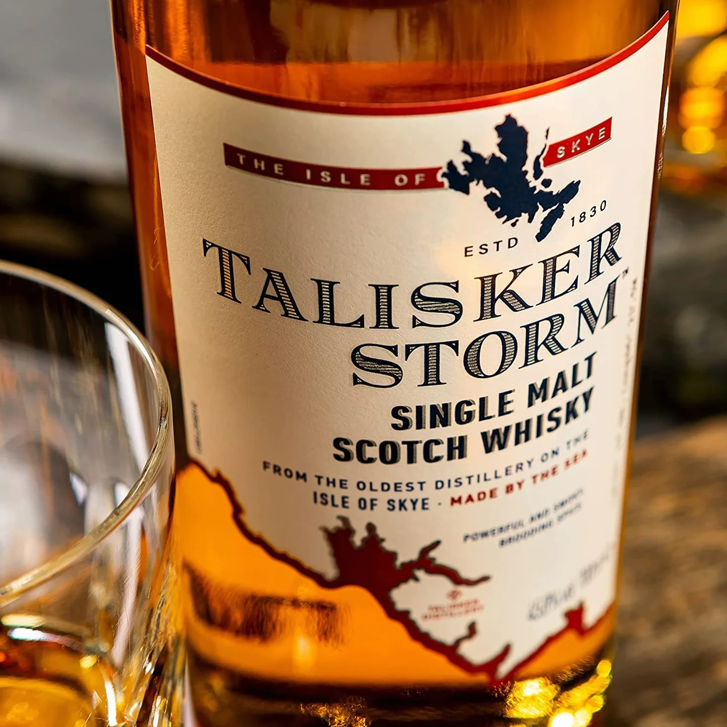 Talisker Storm Whisky escocés single malt, 700 ml