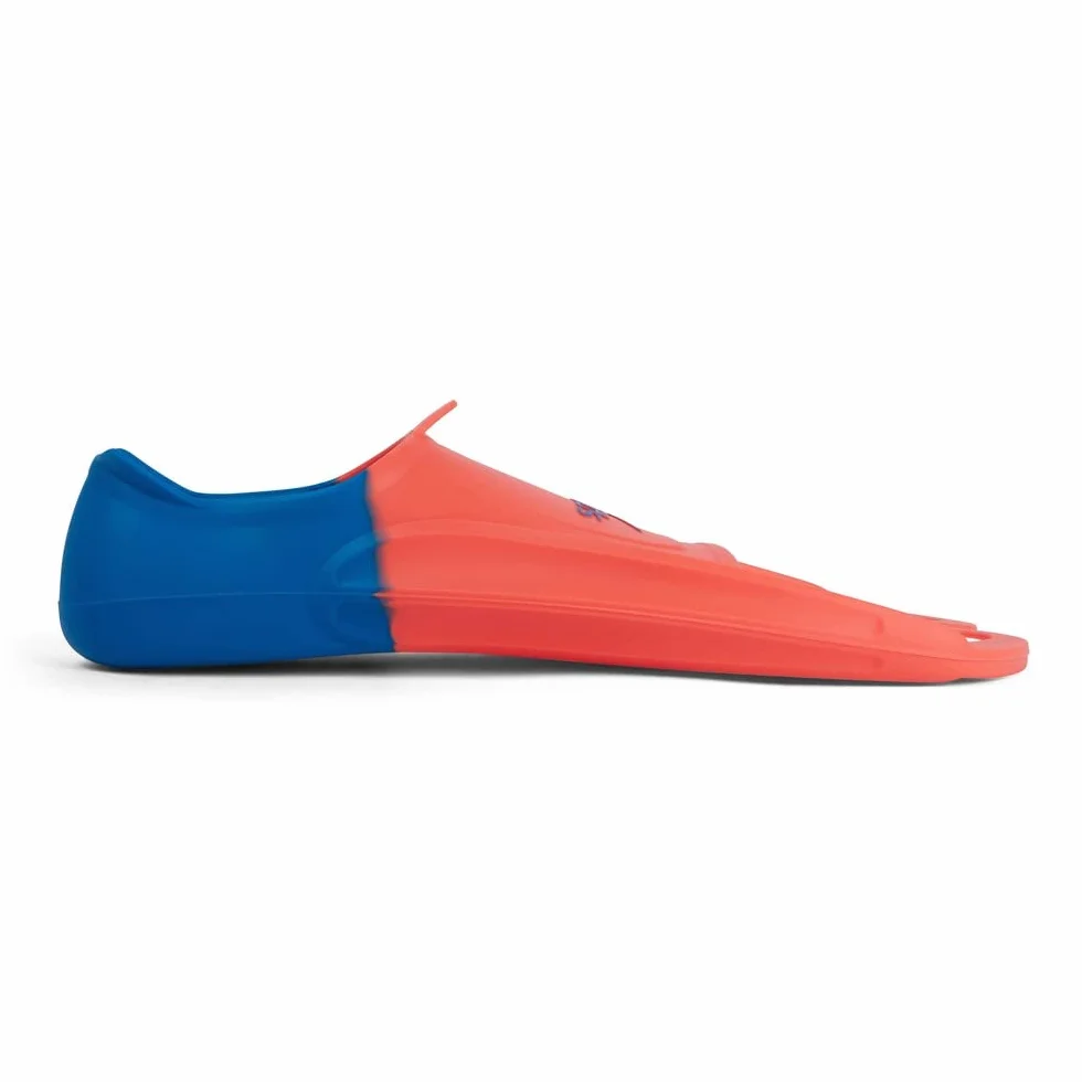Speedo Biofuse TF Aletas de natación Unisex Adulto Naranja Azul 4-5