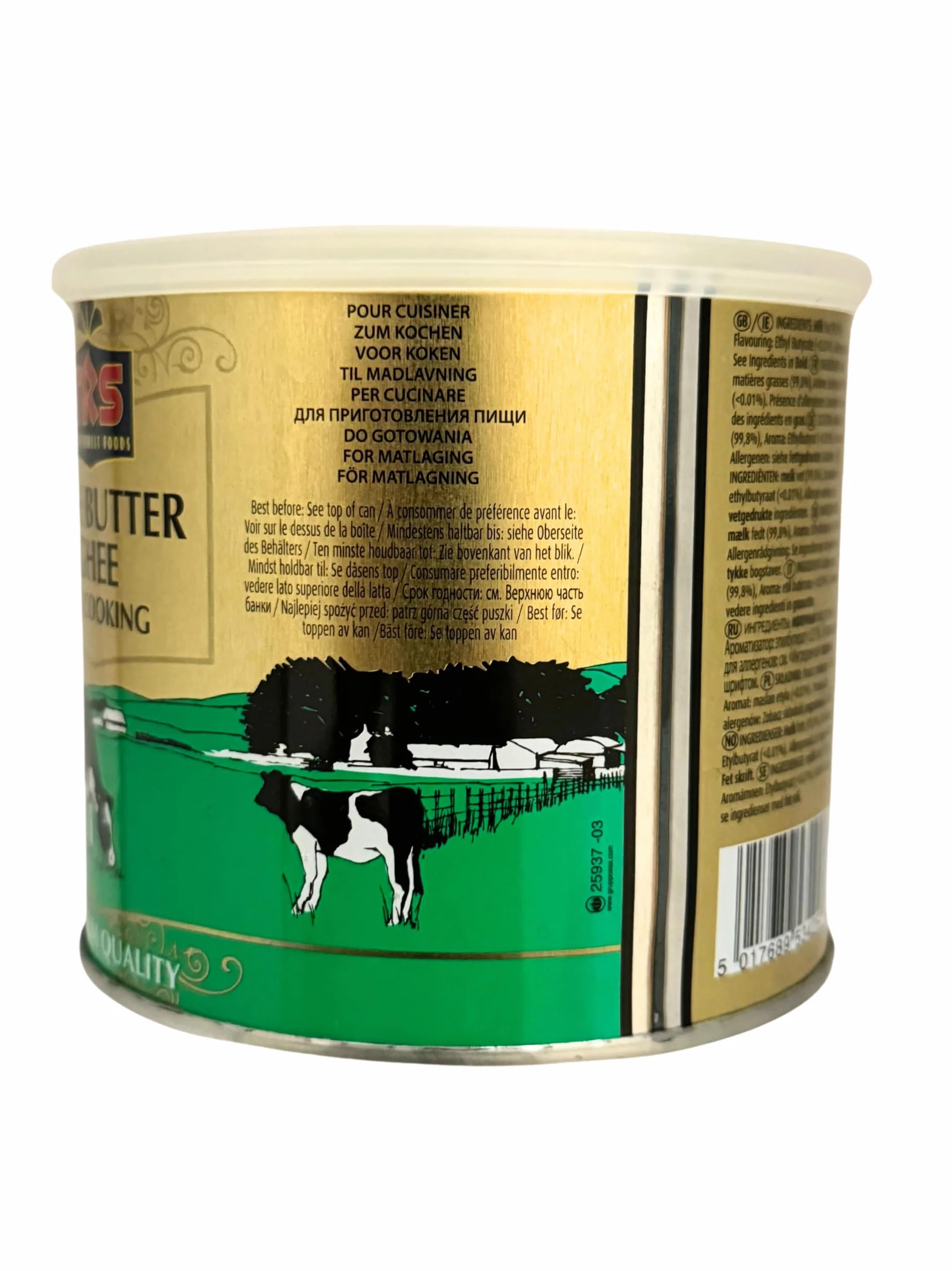 TRS - Pure Butter Ghee - Mantequilla Pura para Cocinar - Producto de Asiático - 500 Gramos
