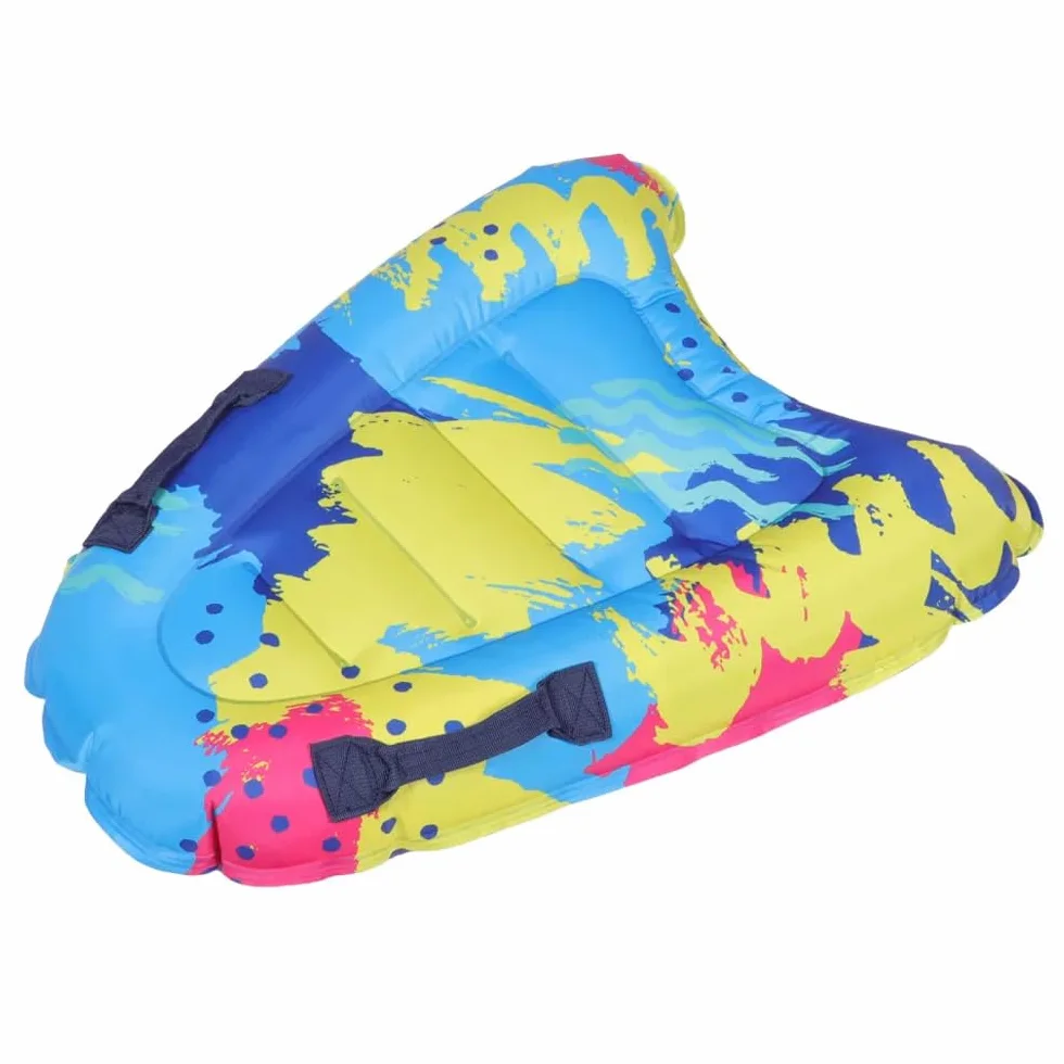 Sarini Tabla de Surf Inflable para Adultos con Asas, Bodyboard Ligero