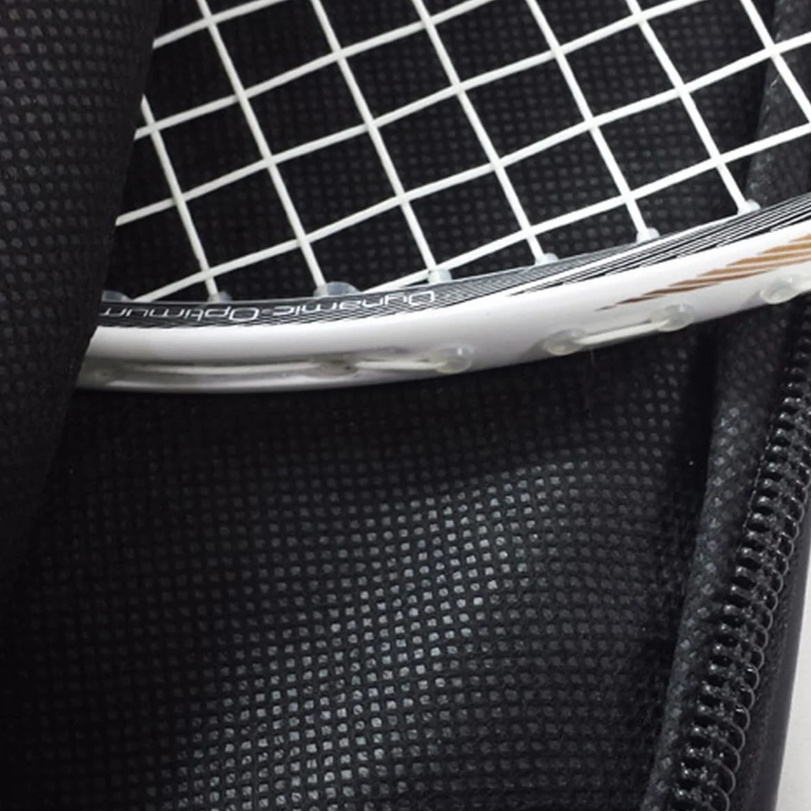 Funda para Raqueta de bádminton, Acrílico, Negro