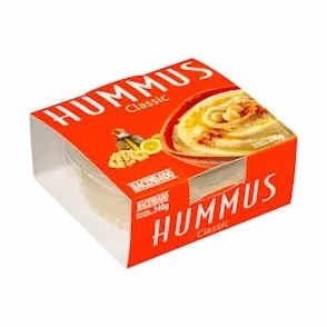 Hummus de garbanzos Hacendado receta clásica Tarrina 240 g Pack 2