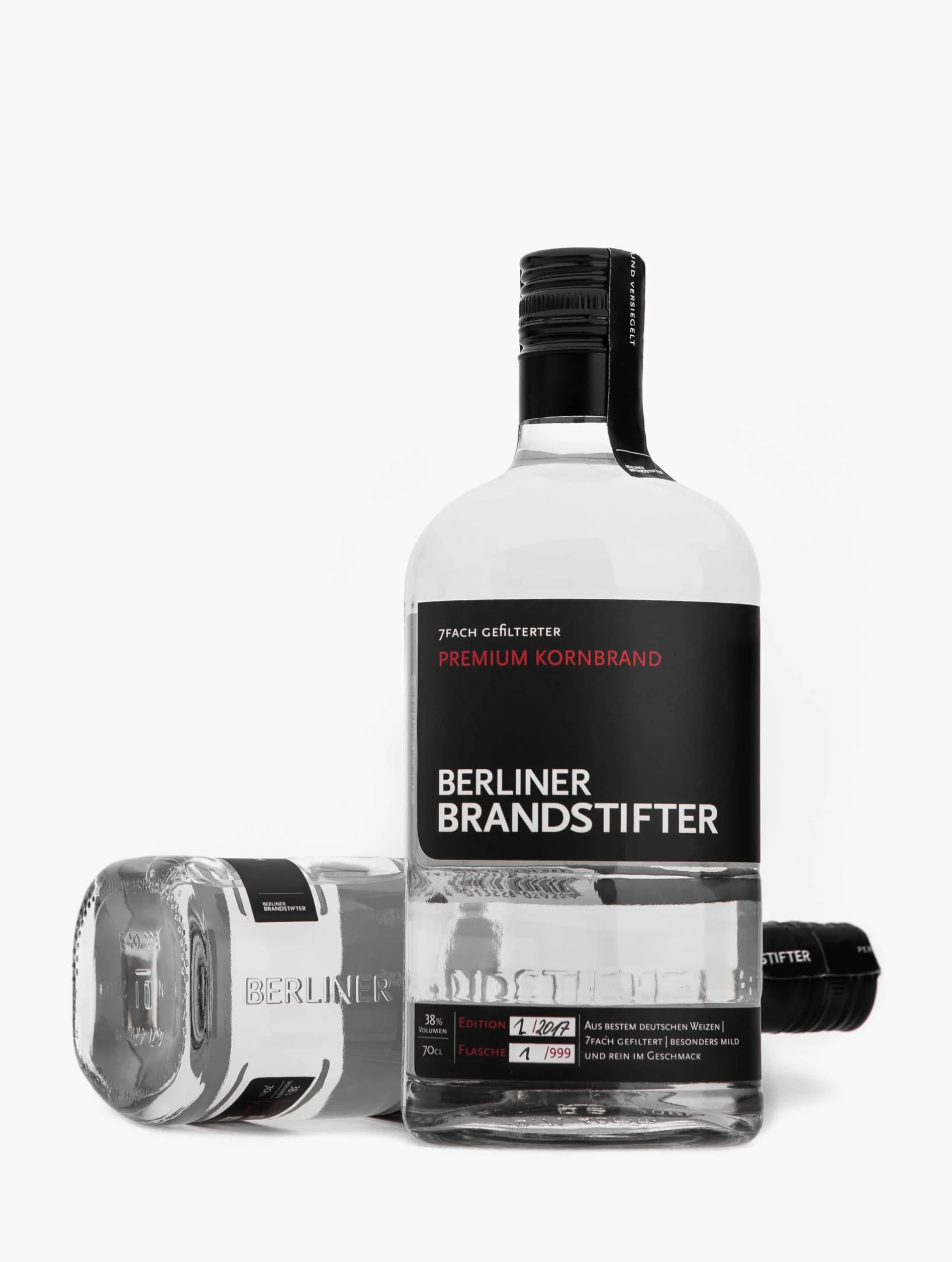 Berliner Brandstifter Premium Kornbrand 38% Vol. 0,7l